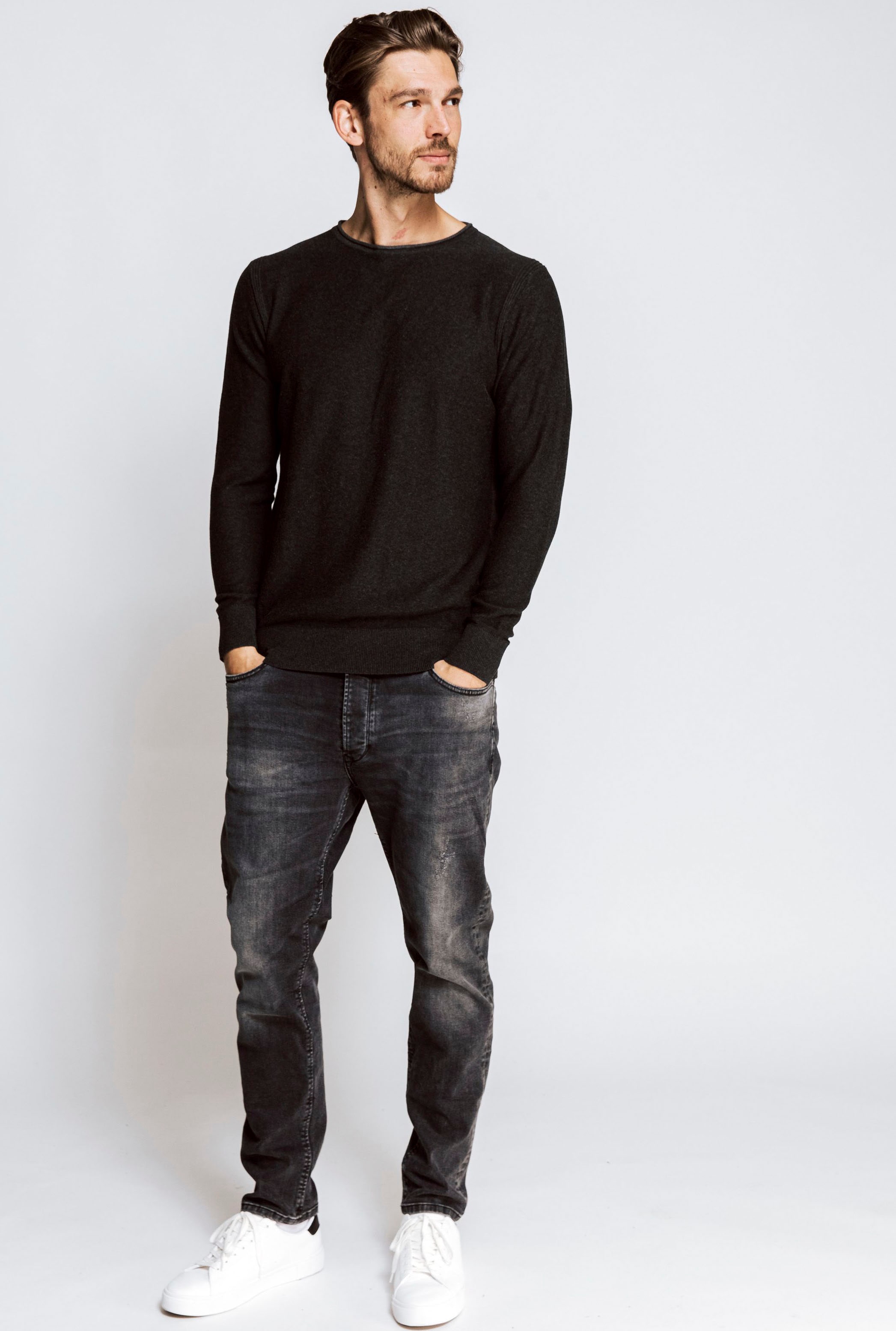 Zhrill Longsweatshirt »MATTEO«, mit Rundhalsausschnitt