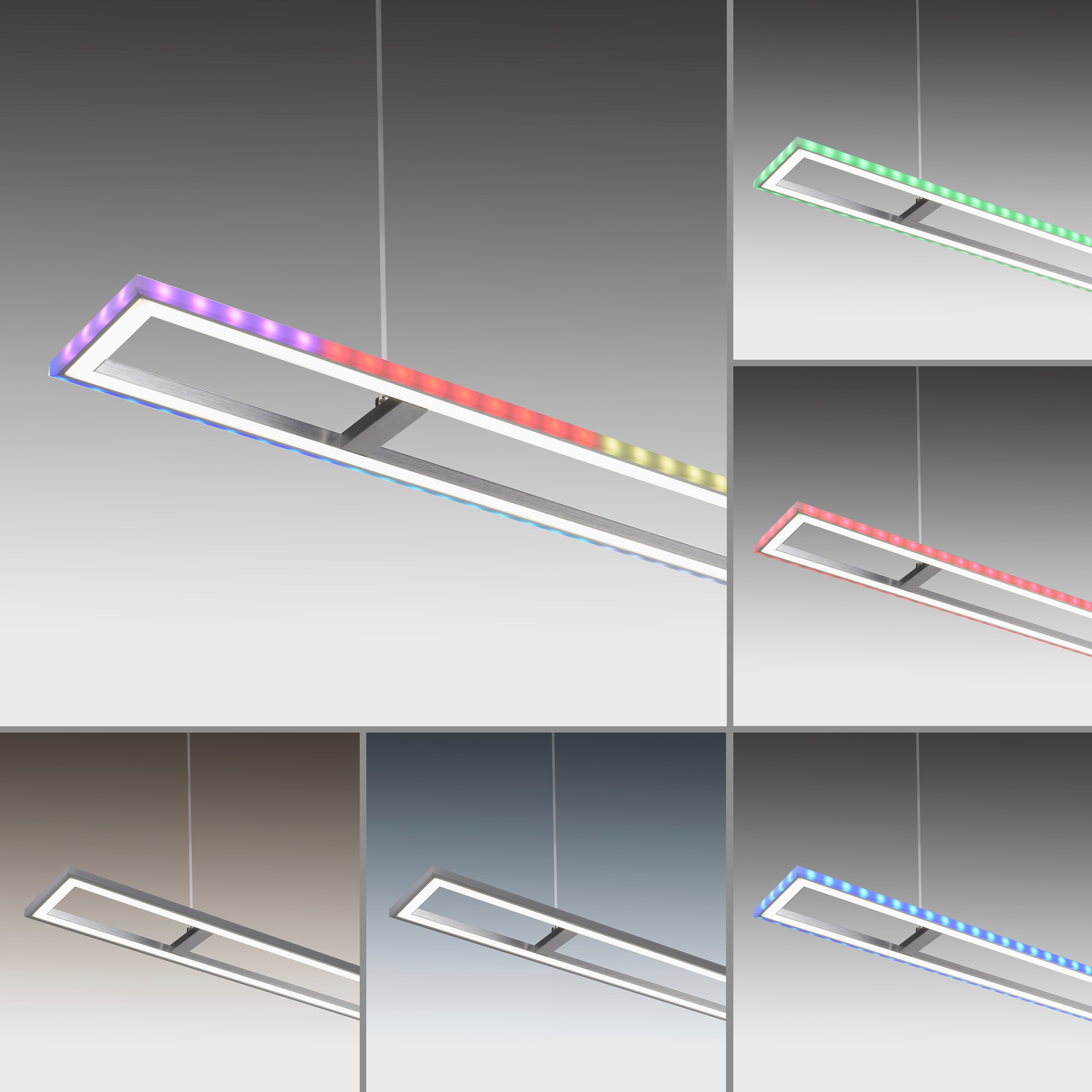 Garantie CCT Direkt 2 XXL inkl., dimmbar LED, online 3 »FELIX60«, Leuchten kaufen Pendelleuchte Fernbedienung, Jahren - RGB-Rainbow, Infrarot über mit flammig-flammig, |