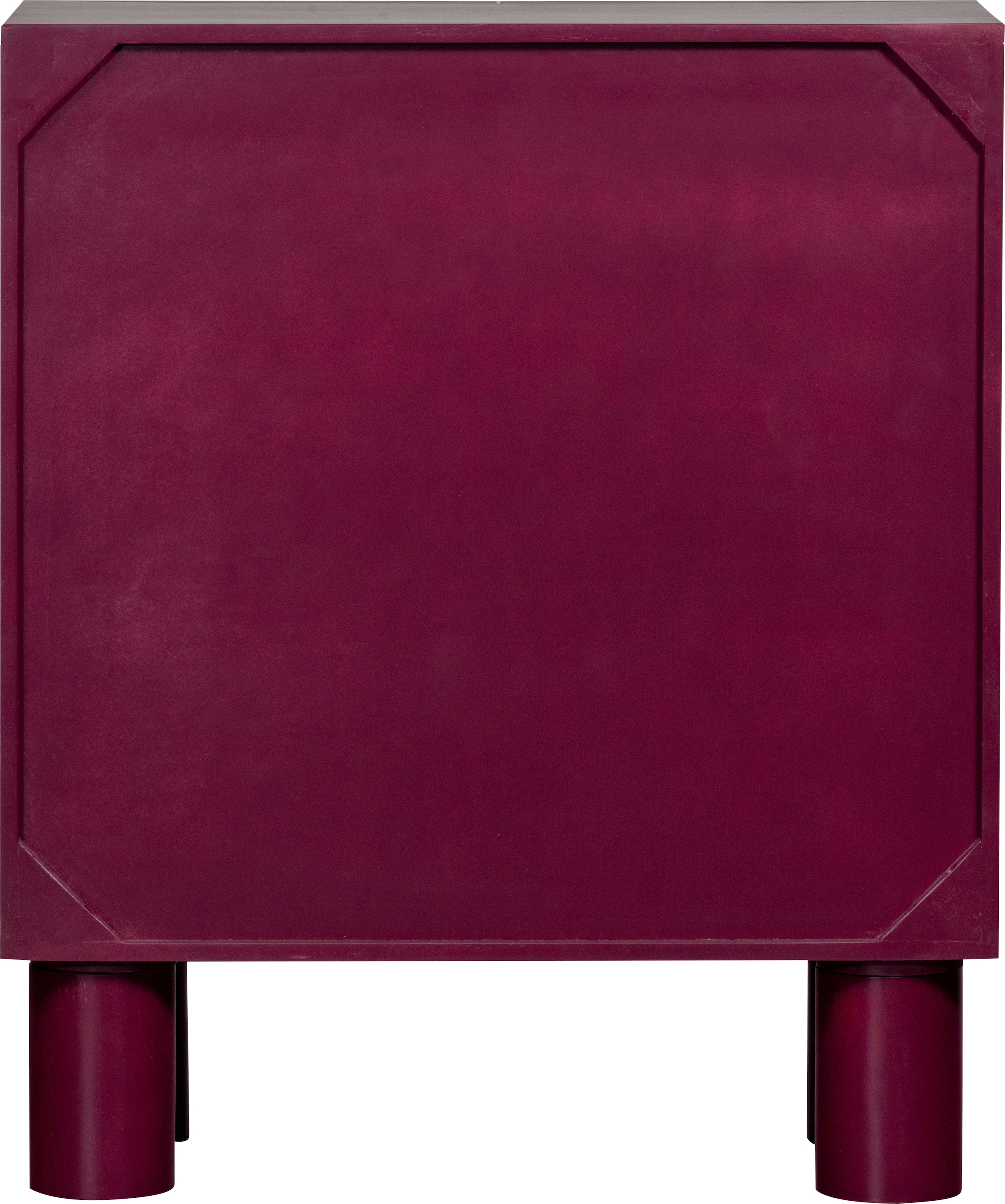 WOOOD Stauraumschrank »Notice«, aus Akazienholz, Zylinderbeinen, H 95 cm x B 80 cm