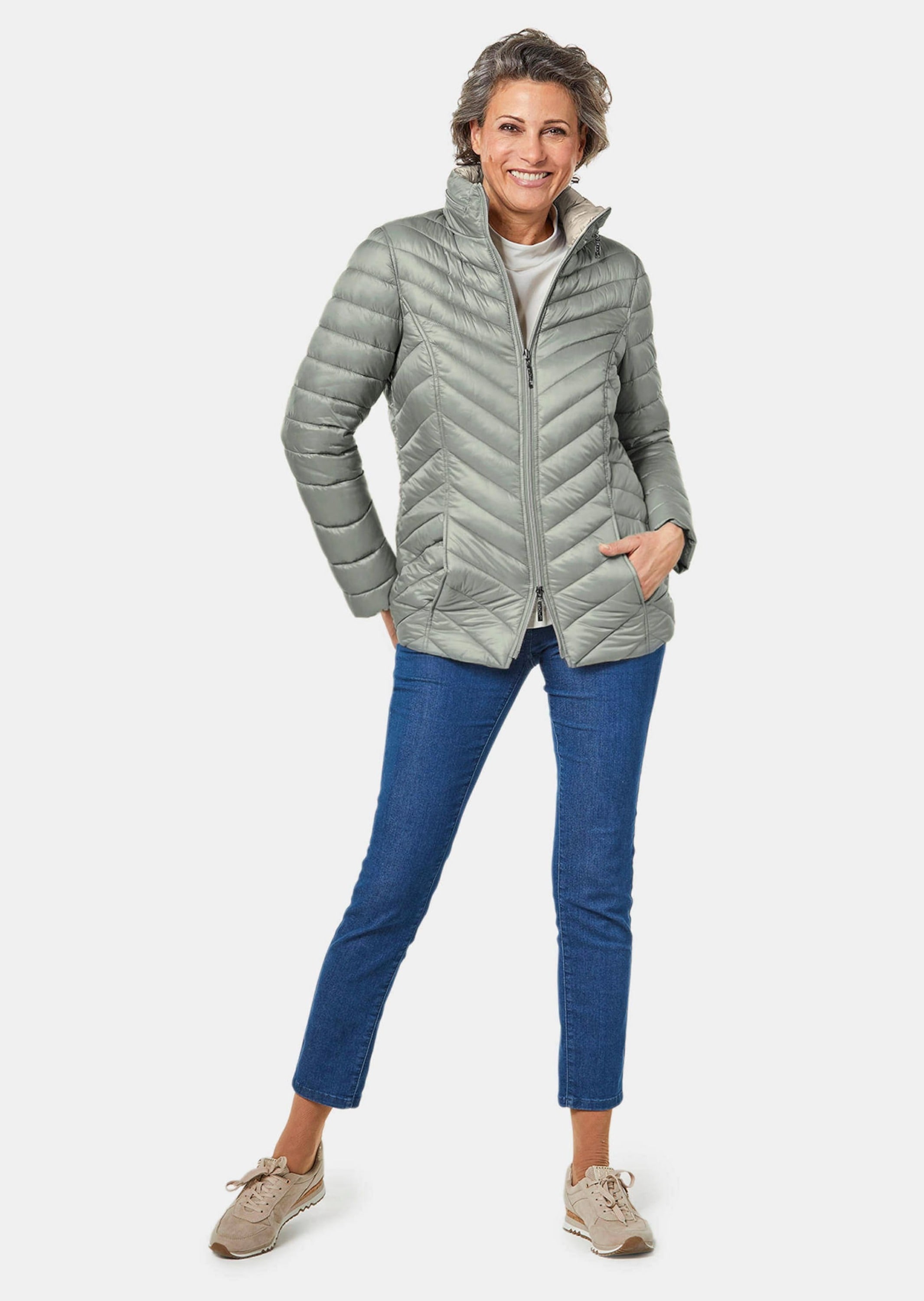 GOLDNER Steppjacke »Leichte Steppjacke in knitterarmer Ware«