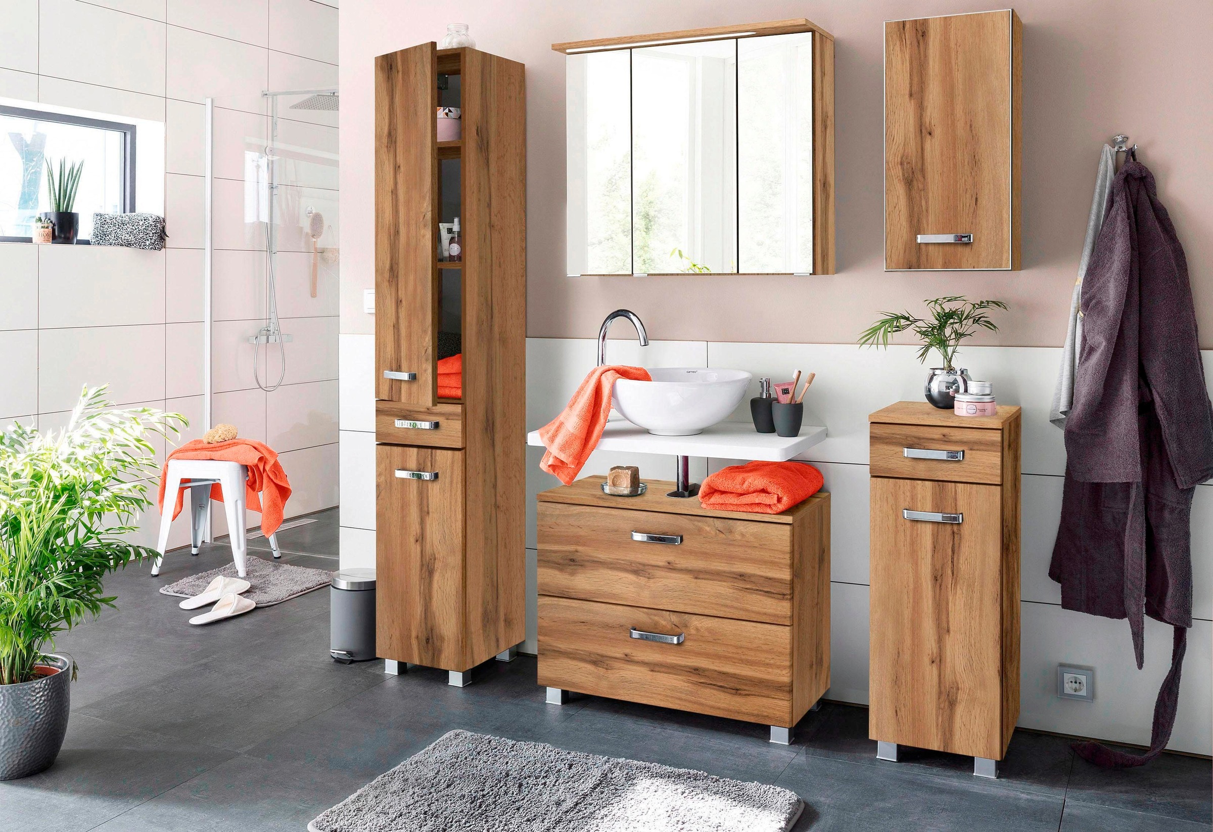 welltime Spiegelschrank »Ravenna«, Breite 70 cm