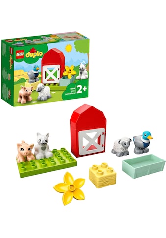 LEGO® Konstruktionsspielsteine »Tierpflege auf dem Bauernhof (10949), LEGO® DUPLO®... kaufen