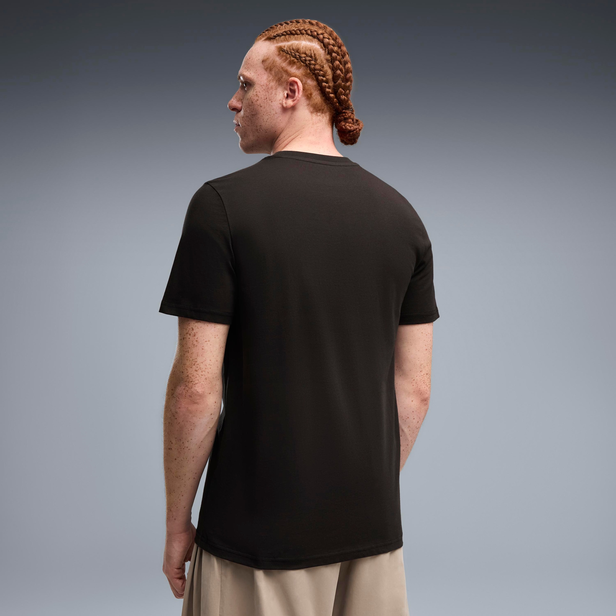 PUMA Trainingsshirt »BVB FTBLCULTURE TEE« Regular Fit, Kurzarm-Design, Rundhalsausschnitt, Logodruck