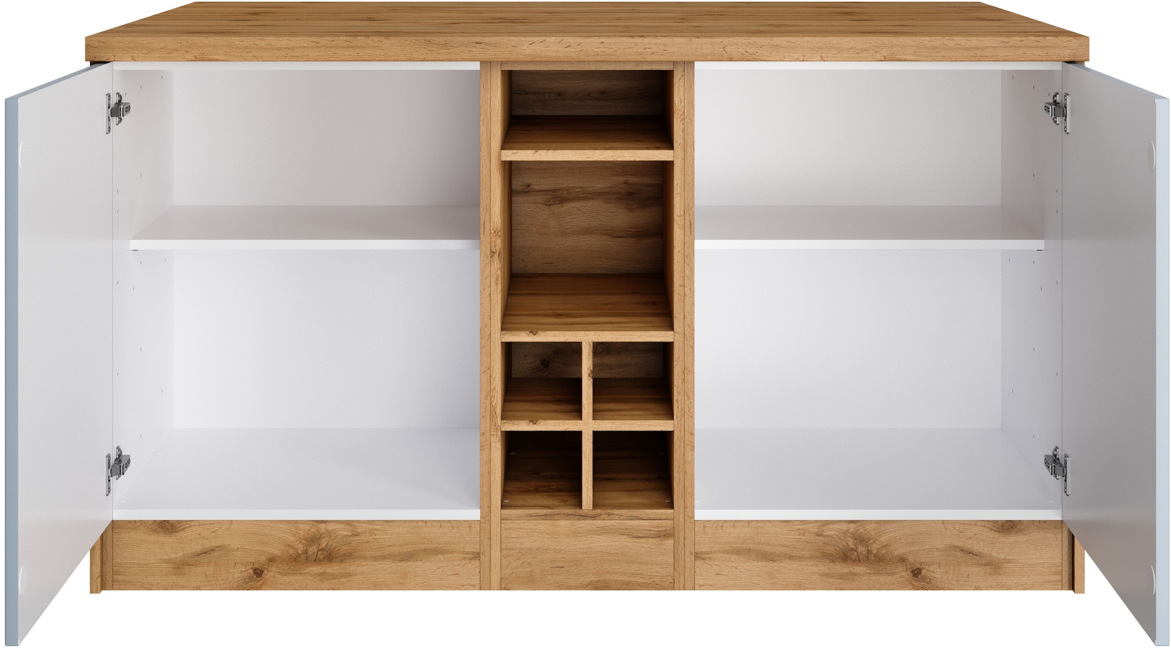 KOCHSTATION Kücheninsel »KS-Lana, Breite 153 cm«, MDF-Fronten, Arbeitsplatte 38mm stark