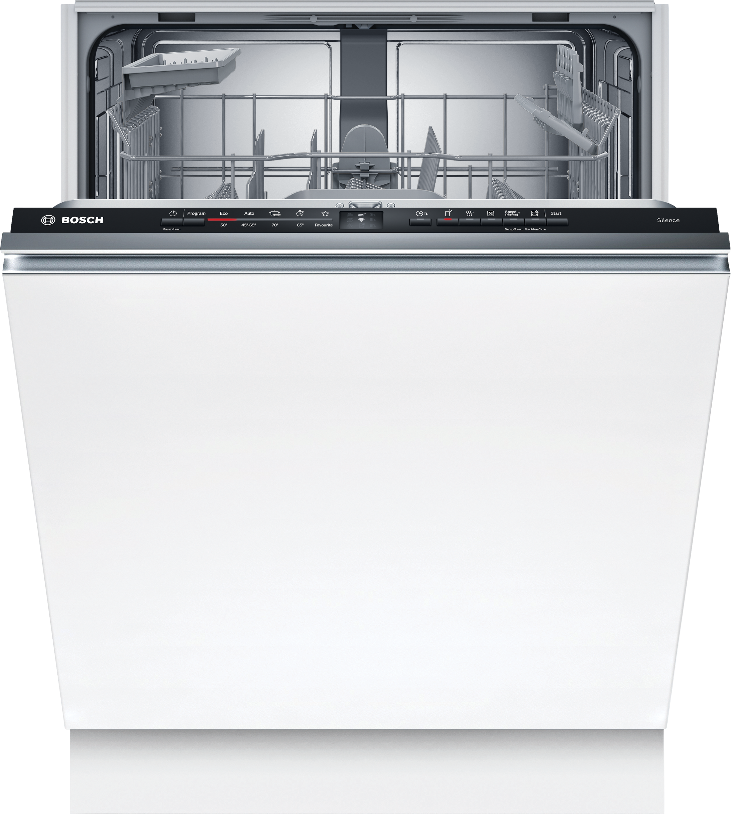 BOSCH vollintegrierbarer Geschirrspüler Serie 2 »SBV2HTX08E« 13 tlg. Maßgedecke Info Light - erlischt bei Beendigung des Spülvorgangs, flexible Körbe
