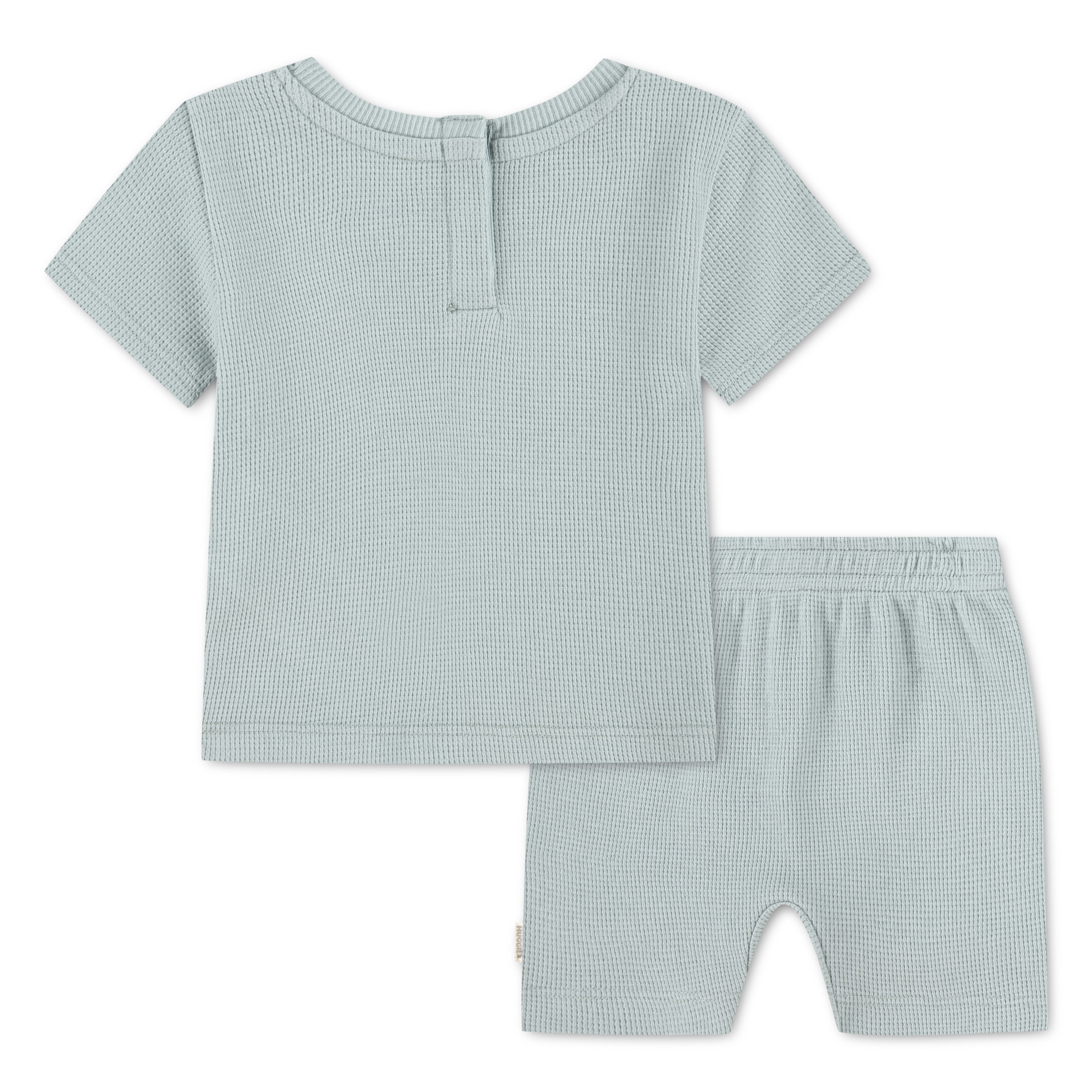 HUGGIES babywear Shirt & Hose »HUGB SHORT SET« Set, 2 mit süßer Tierapplikation, Baumwolle