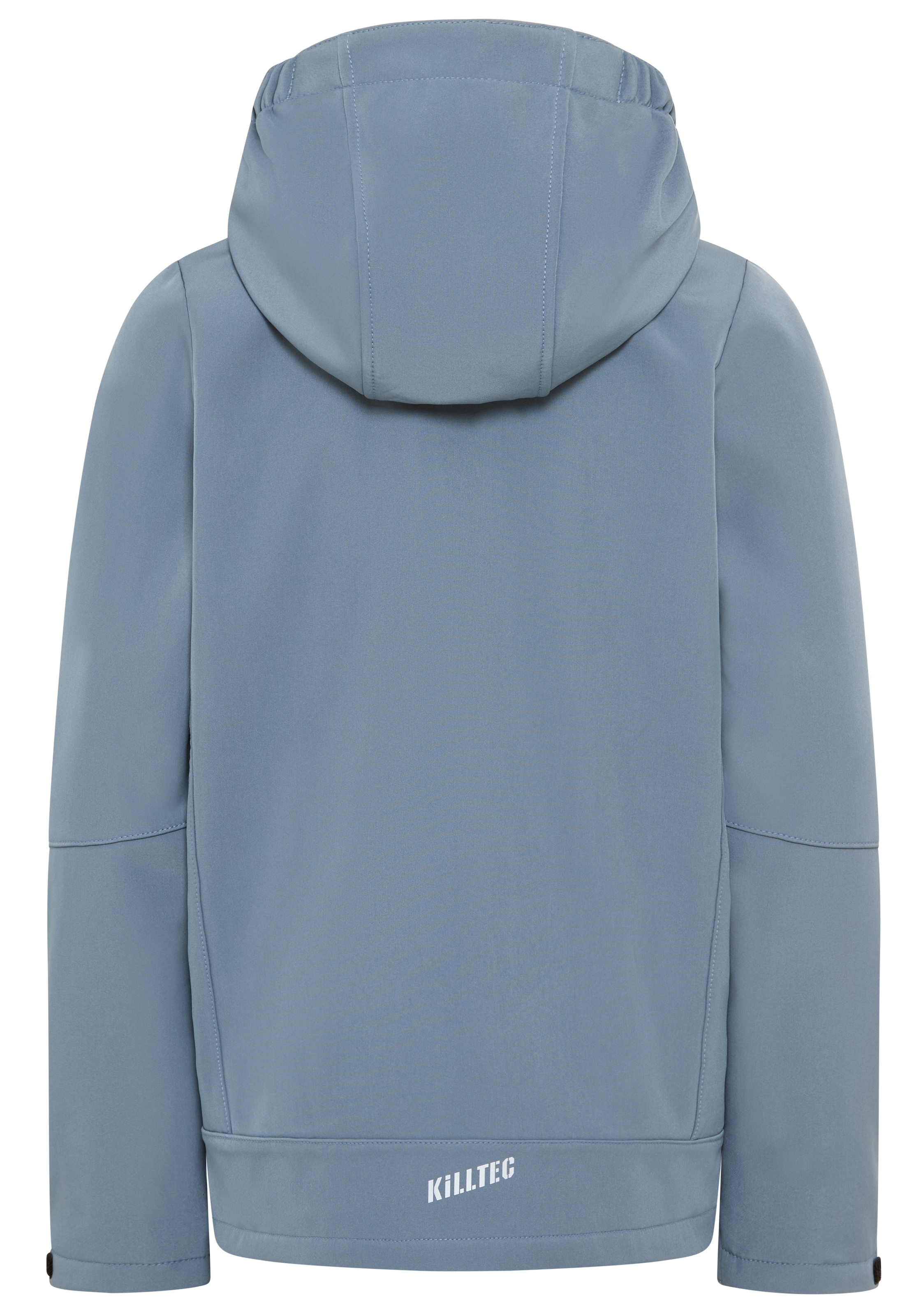 Killtec Softshelljacke »BYS SFTSHLL JCKT OT« mit Kapuze mit Reißverschlusstaschen, atmungsaktiv, schnell trocknend