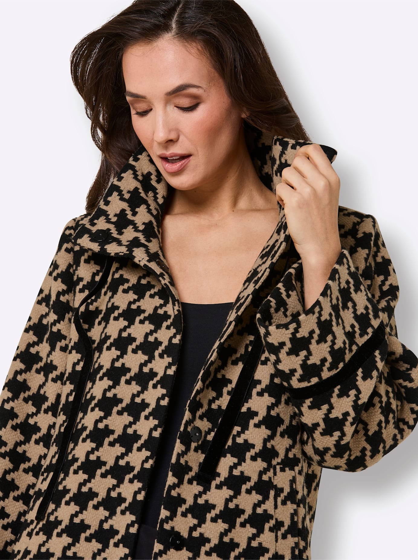 MANISA Wolljacke ohne Kapuze