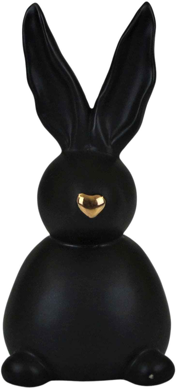 AM Design Osterhase »Osterfigur, Hase, Höhe ca. 21 cm, Frühjahrsdeko«, Dekofigur aus Porzellan, Ostern, Osterdekoration