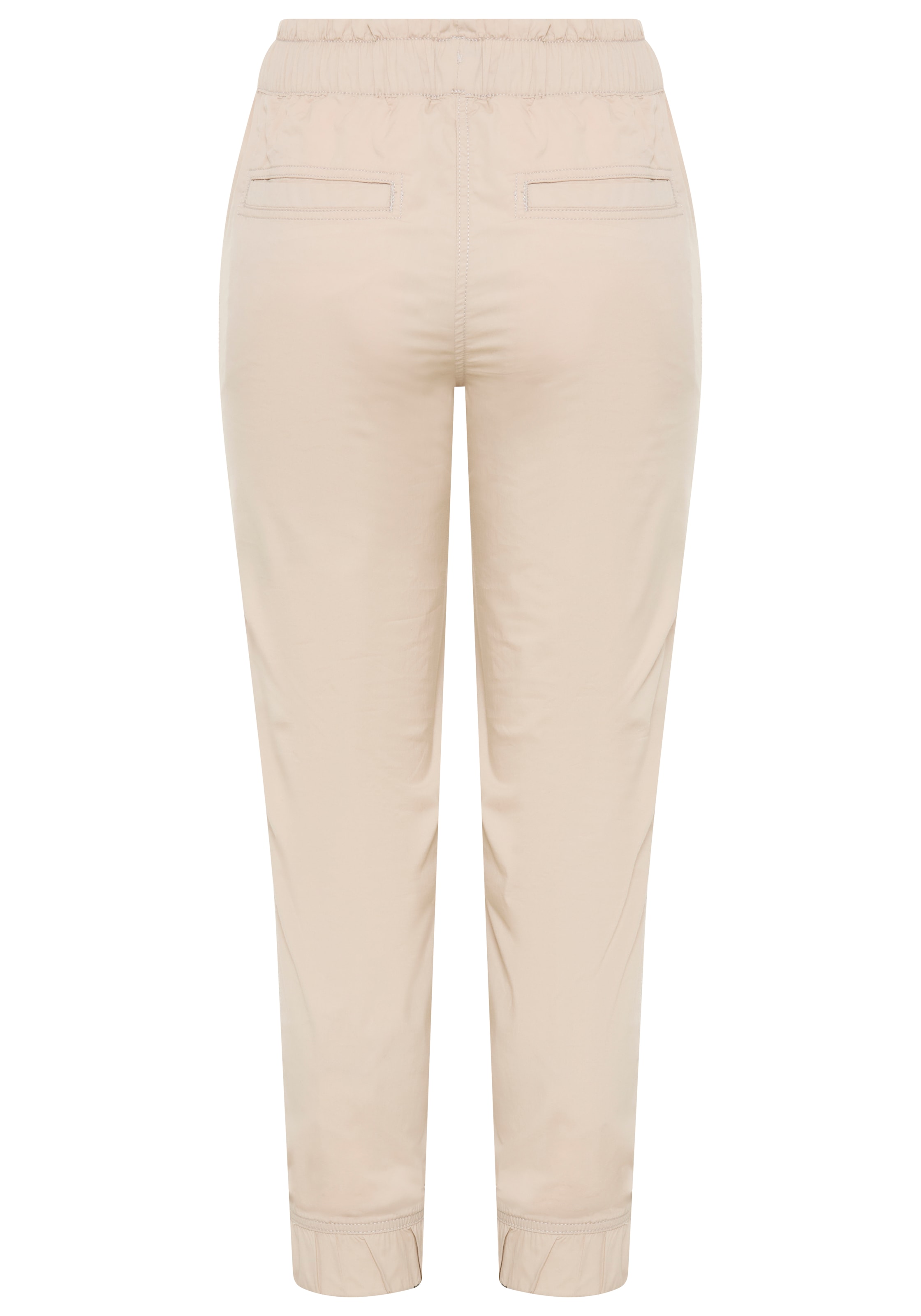 KangaROOS Paperbag-Hose  Casual Popeline-Hose, gerades Bein, Loose Fit