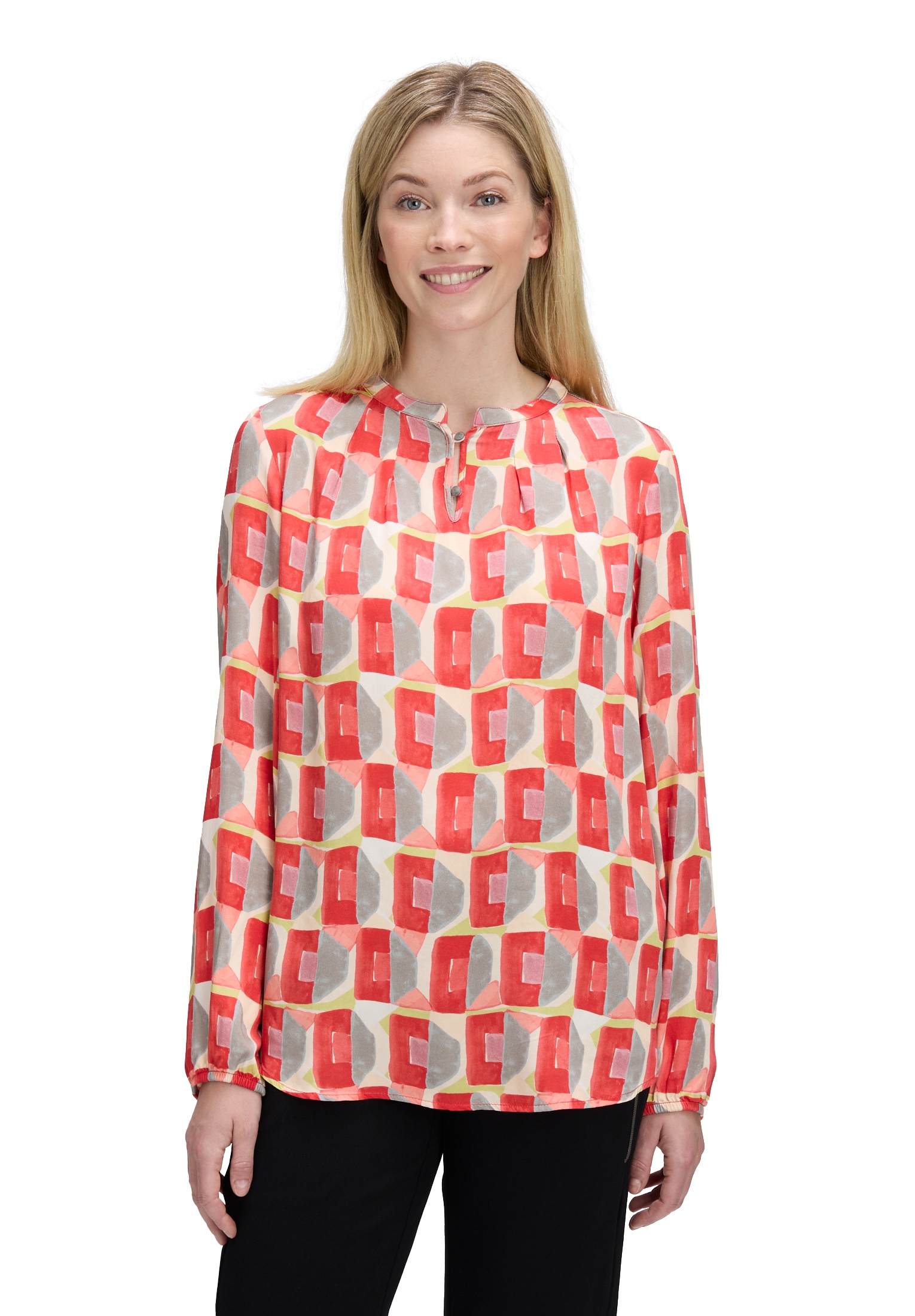 Cartoon Klassische Bluse »Casual-Bluse mit Knöpfen«