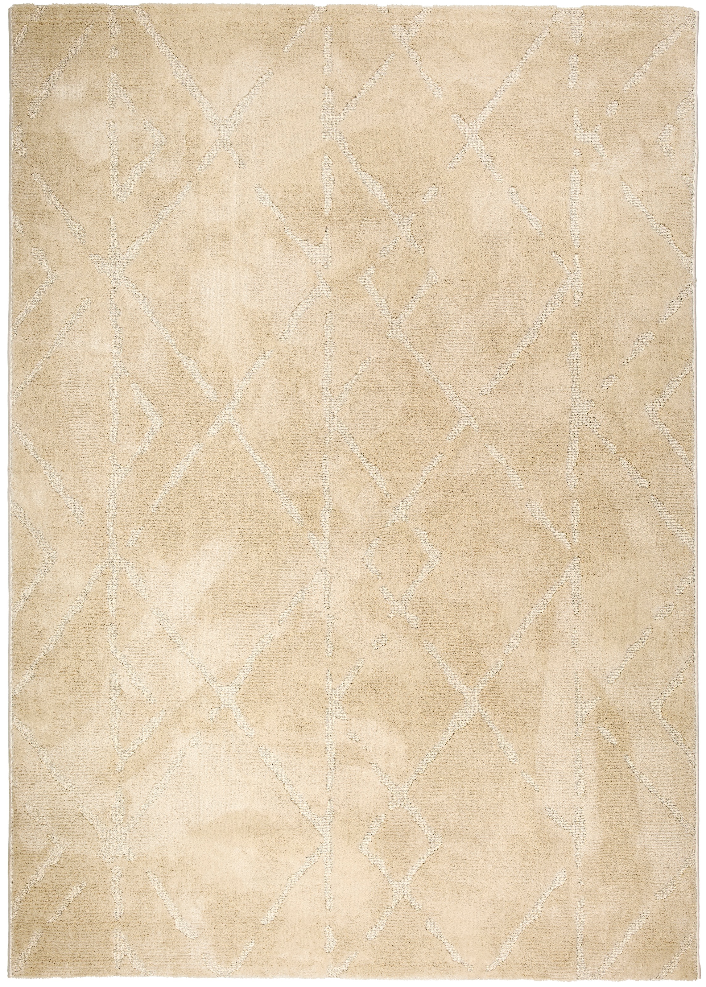 ASTRA Teppich »Lou 252« rechteckig 10 mm Höhe Hoch Tief Struktur, Kurzflor, Wohnzimmer, Schlafzimmer