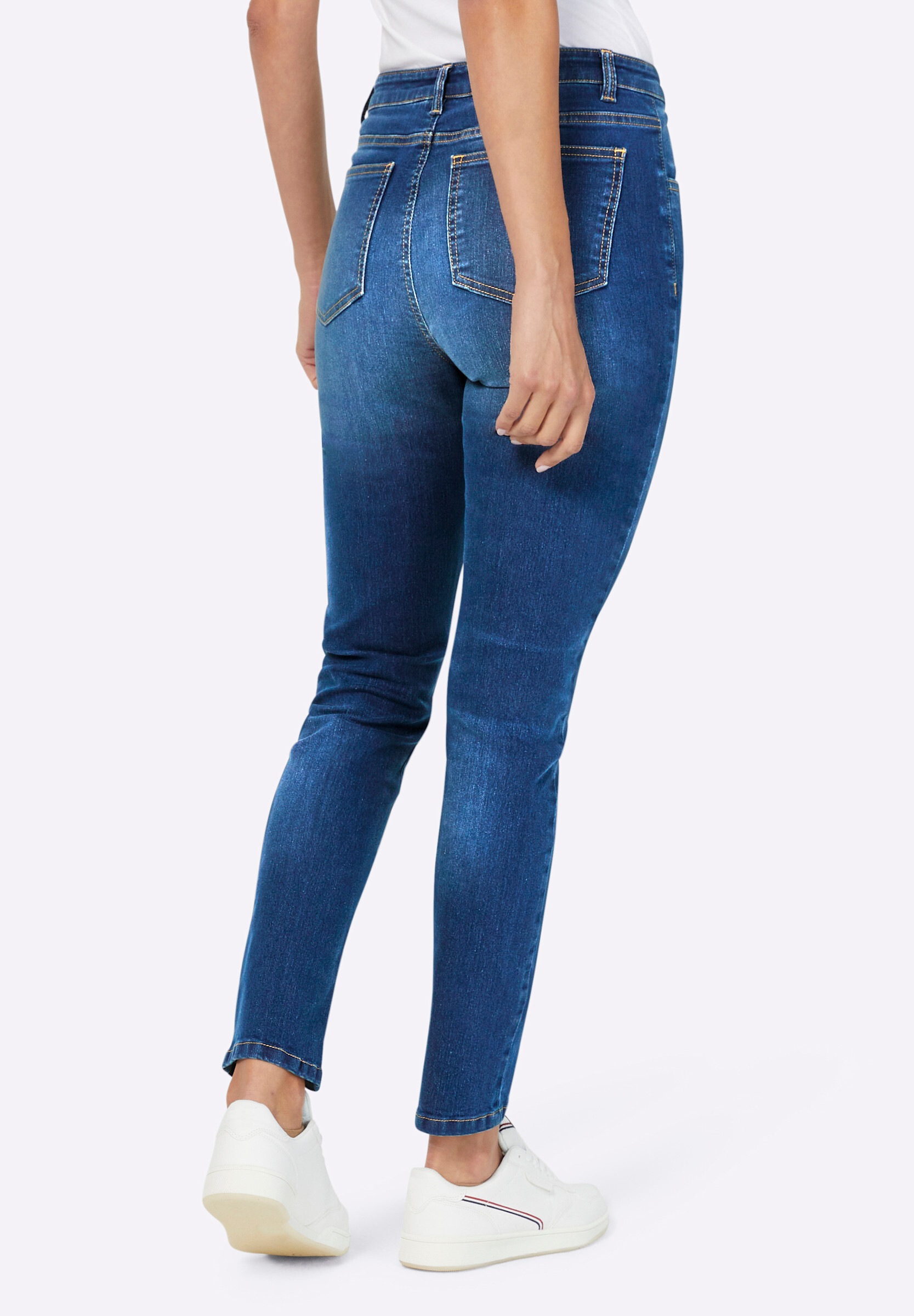 heine Bequeme Jeans »Jeans Jeans mit Teilnungsnähten«