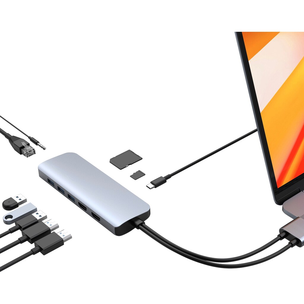 Hyper Adapter »VIPER 10-in-2 USB-C Hub«