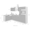 OPTIFIT Winkelküche »Roth«, ohne E-Geräte, Stellbreite 300 x 175 cm
