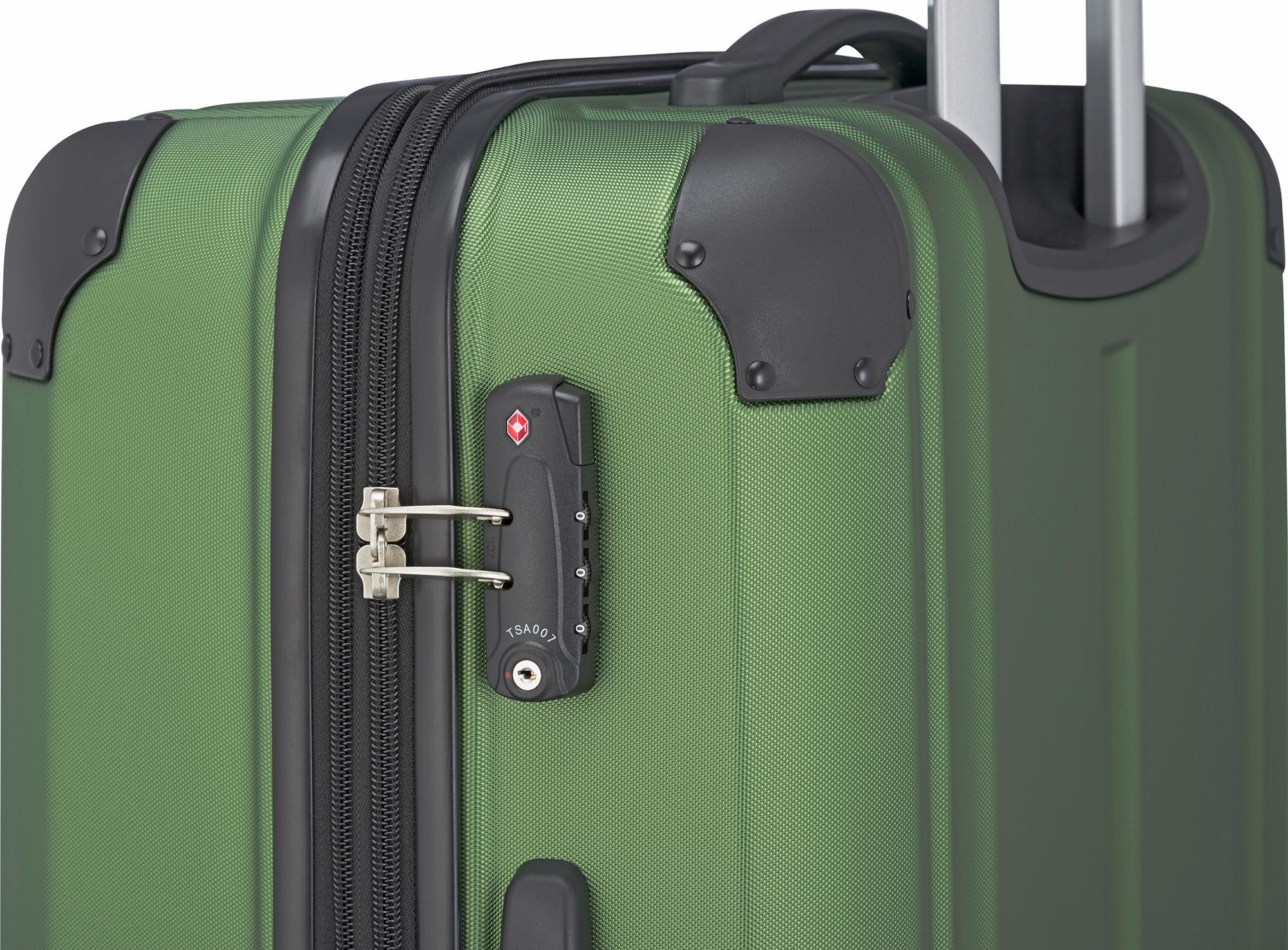 travelite Hartschalen-Trolley »CITY, verschiedene Größen und Farben«, 4 Rollen, Reisegepäck Koffer Volumenerweiterung TSA-Schloss Volumenerweiterung