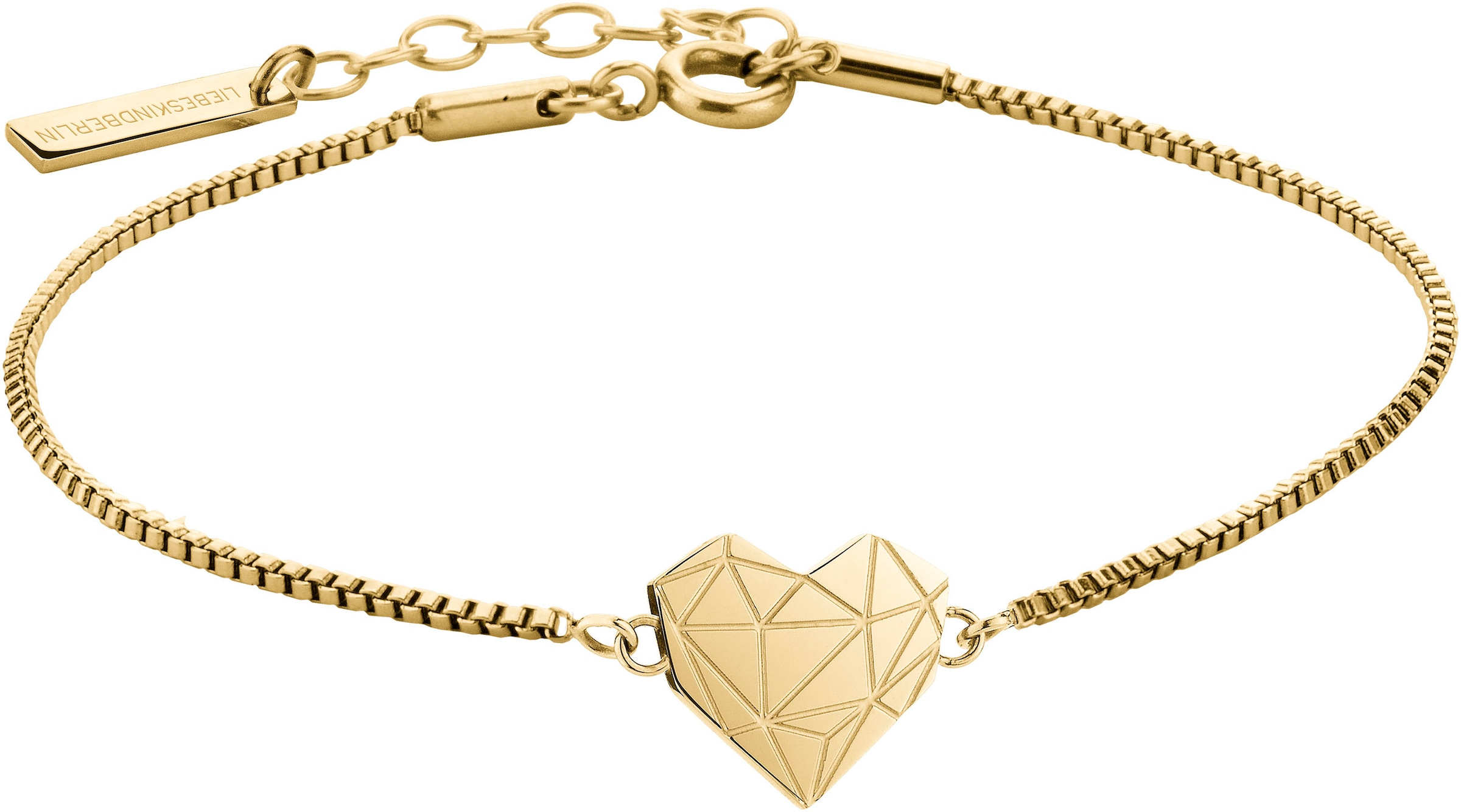 Liebeskind Berlin Armband "Schmuck Geschenk Edelstahl Armkette Herz"