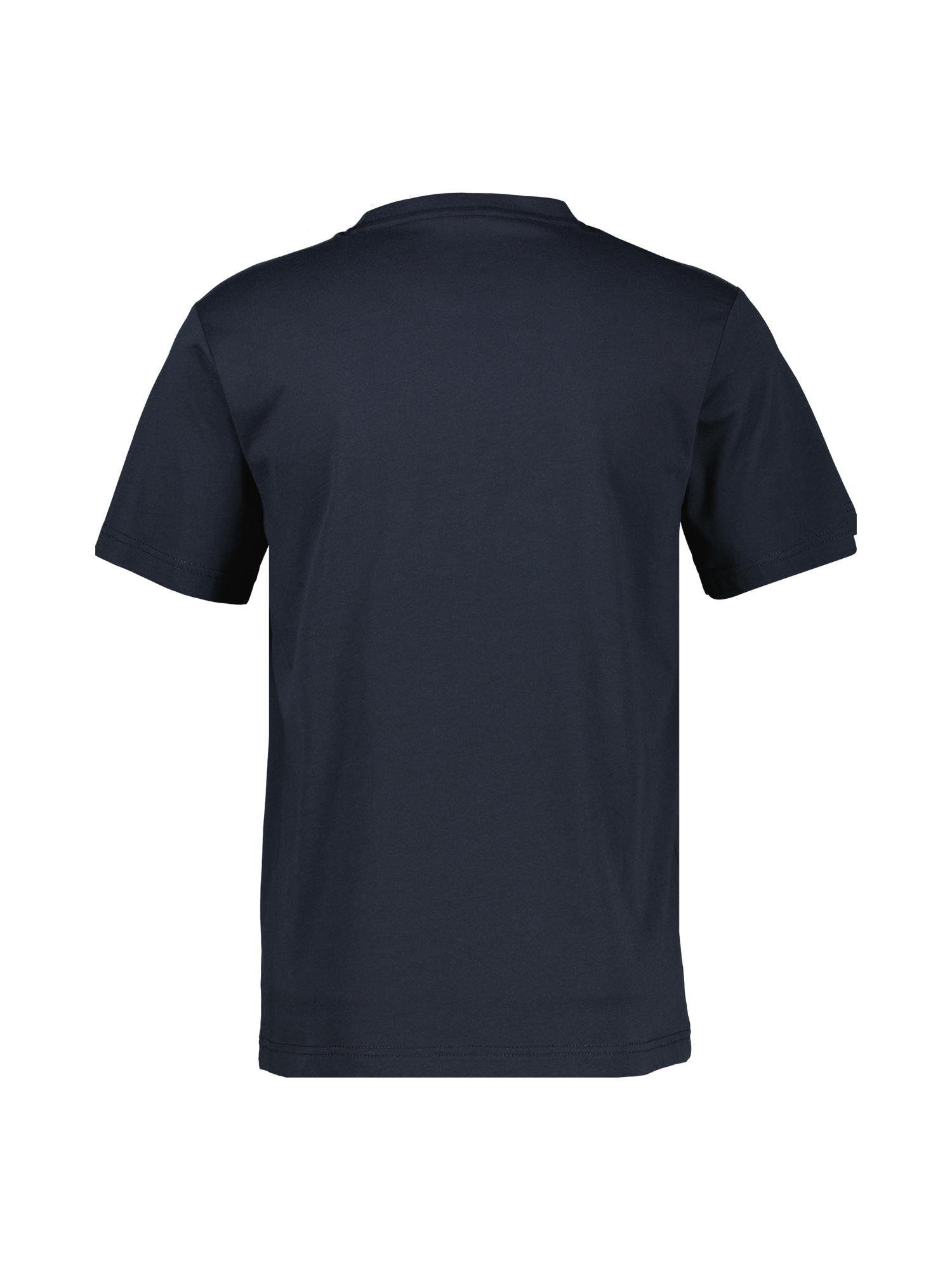LERROS T-Shirt »Lässiges, unifarbenes T-Shirt aus reiner Baumwolle mit Print«