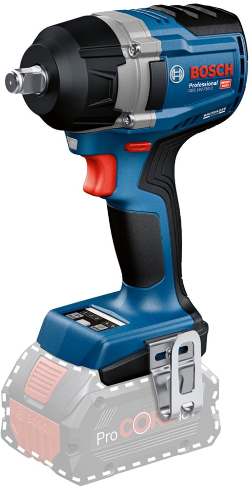 Bosch Professional Akku-Drehschlagschrauber »»GDS 18V-750 C«« ohne Akku, ohne Ladegerät