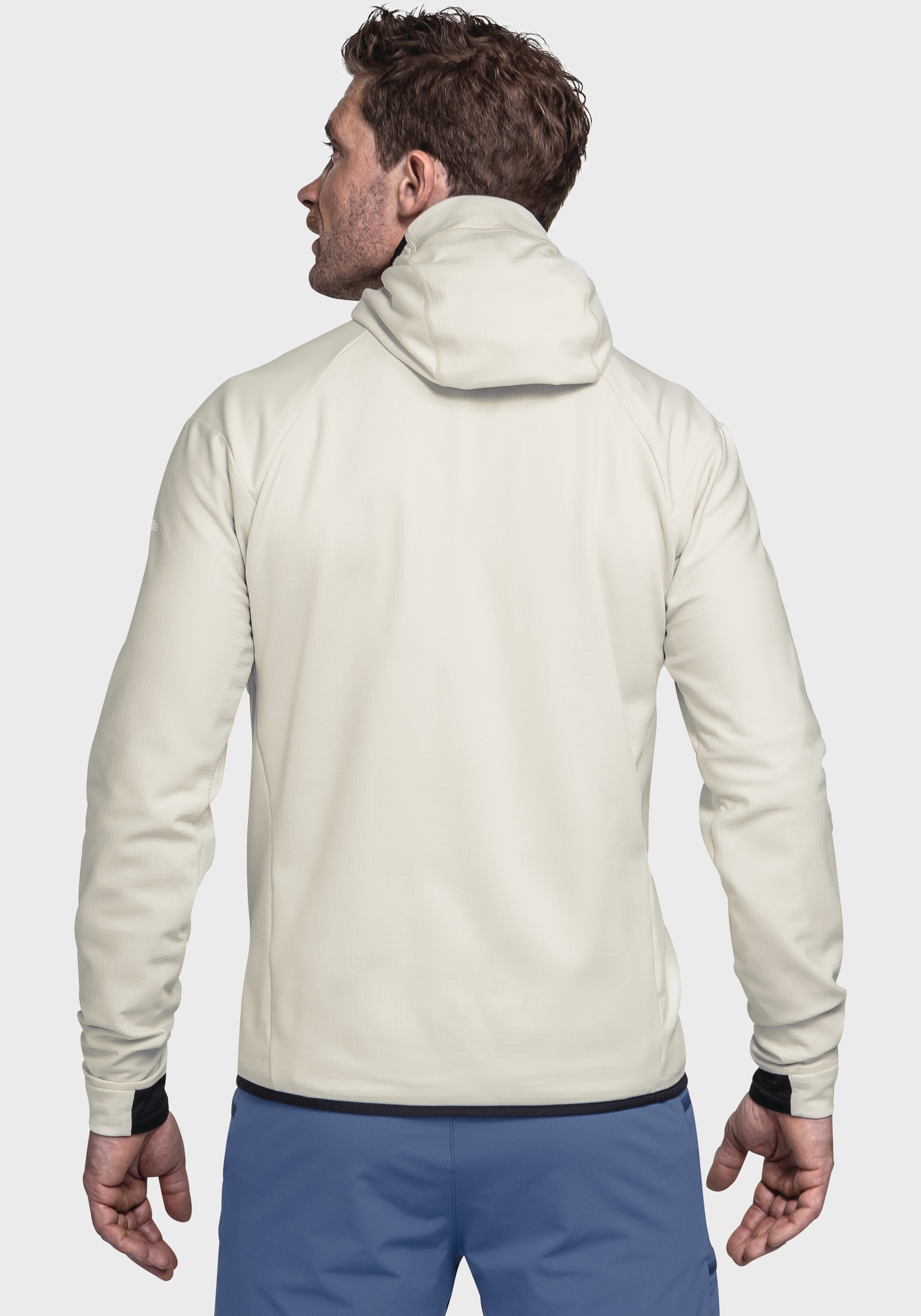 Schöffel Fleecejacke »Mountain Fleece Hoody Style Blaueis MNS« mit Kapuze