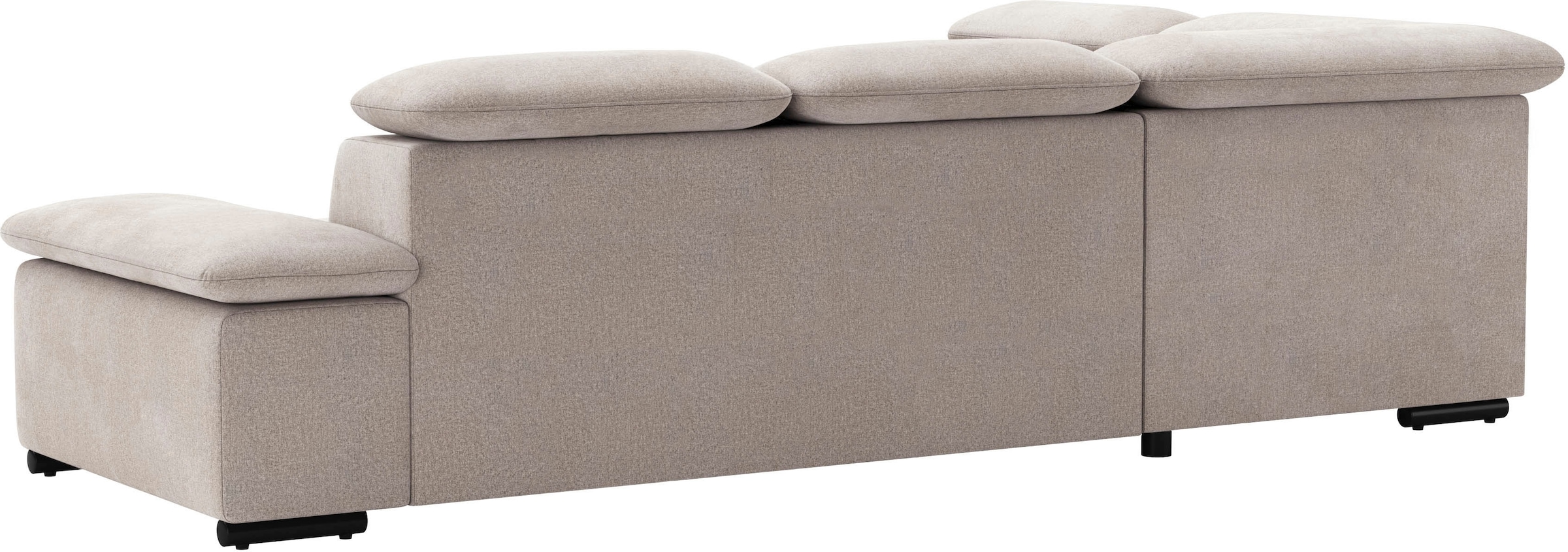 sit&more Ecksofa »Alcudia L-Form«, mit Armteilverstellung, optional Kopfteilverstellung und Bettfunktion