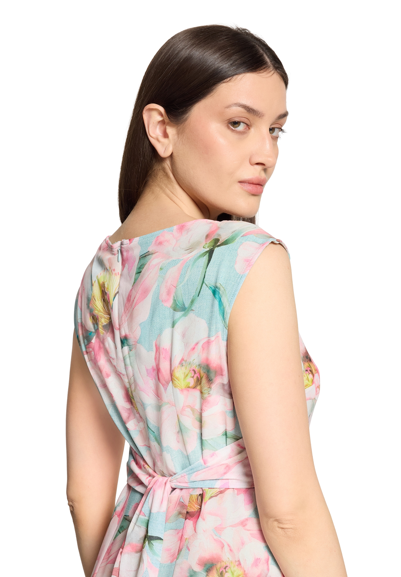 Betty Barclay Chiffonkleid »Chiffonkleid mit Bindegürtel«