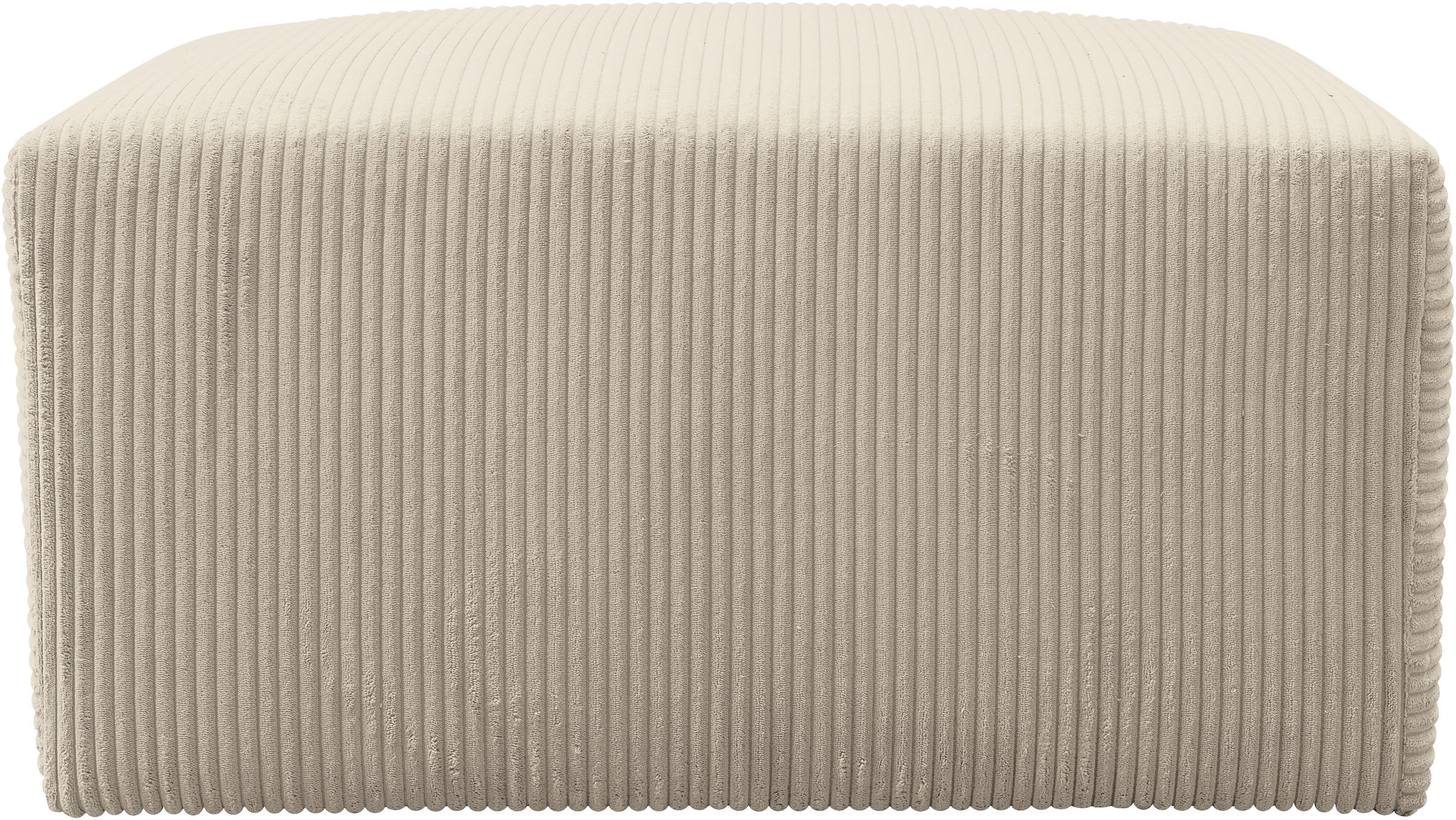 WERK2 Polsterhocker »Zeus-XL«, Curvy Trend Hocker mit urbaner Optik