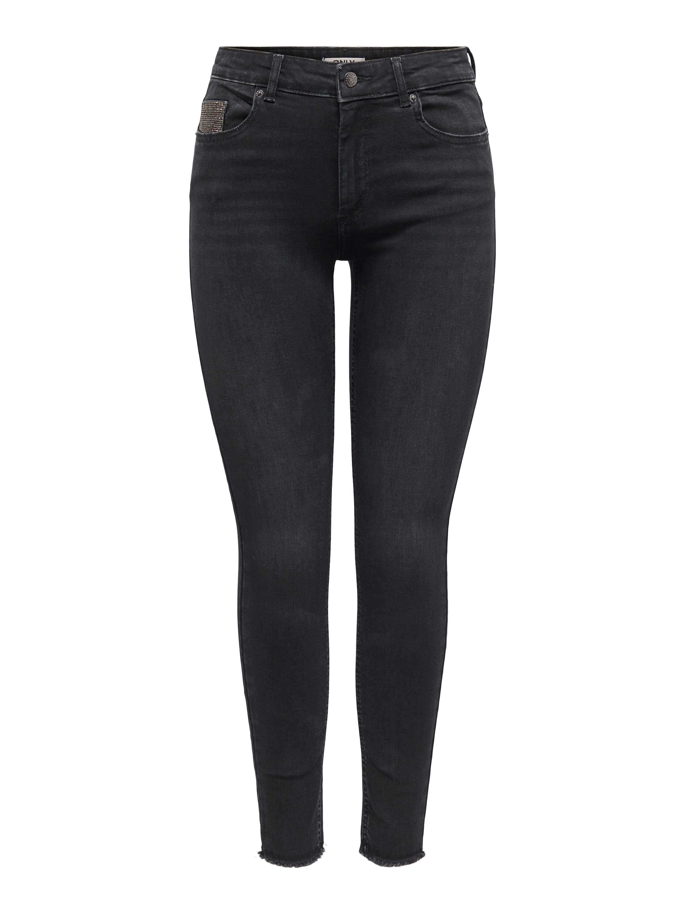 ONLY Skinny-fit-Jeans »ONLBLUSH RHINESTONE MID SK RW DNM«