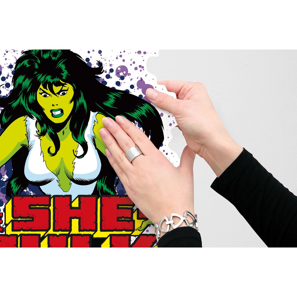 Komar Wandtattoo »She-Hulk Comic Classic«, (1 St.)