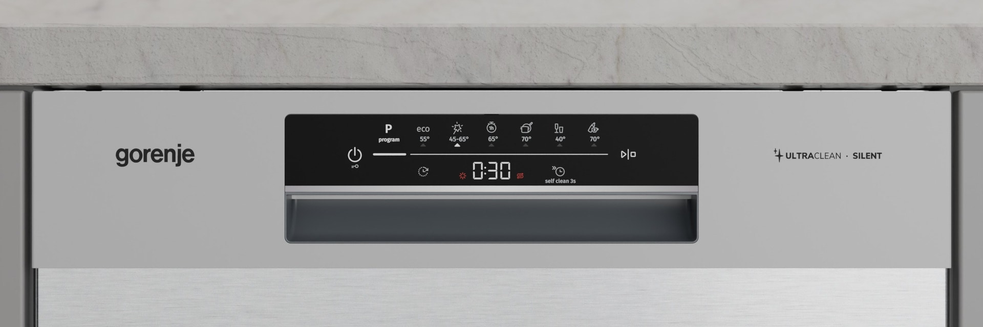GORENJE Unterbaugeschirrspüler »GU642D90X«, 14 Maßgedecke