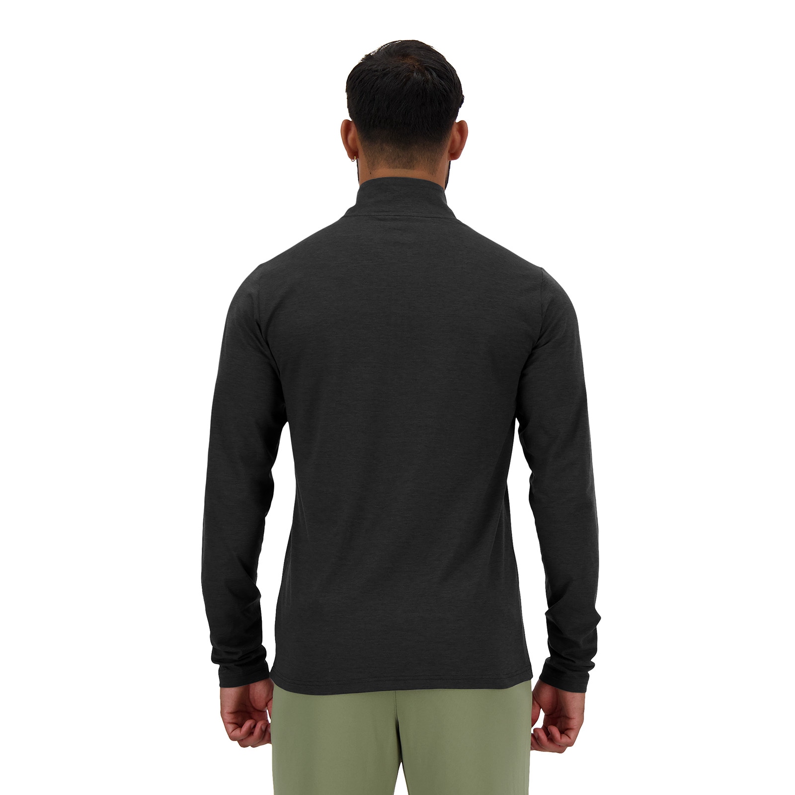 New Balance Laufshirt »Space Dye 1/4 Zip«, mit Label