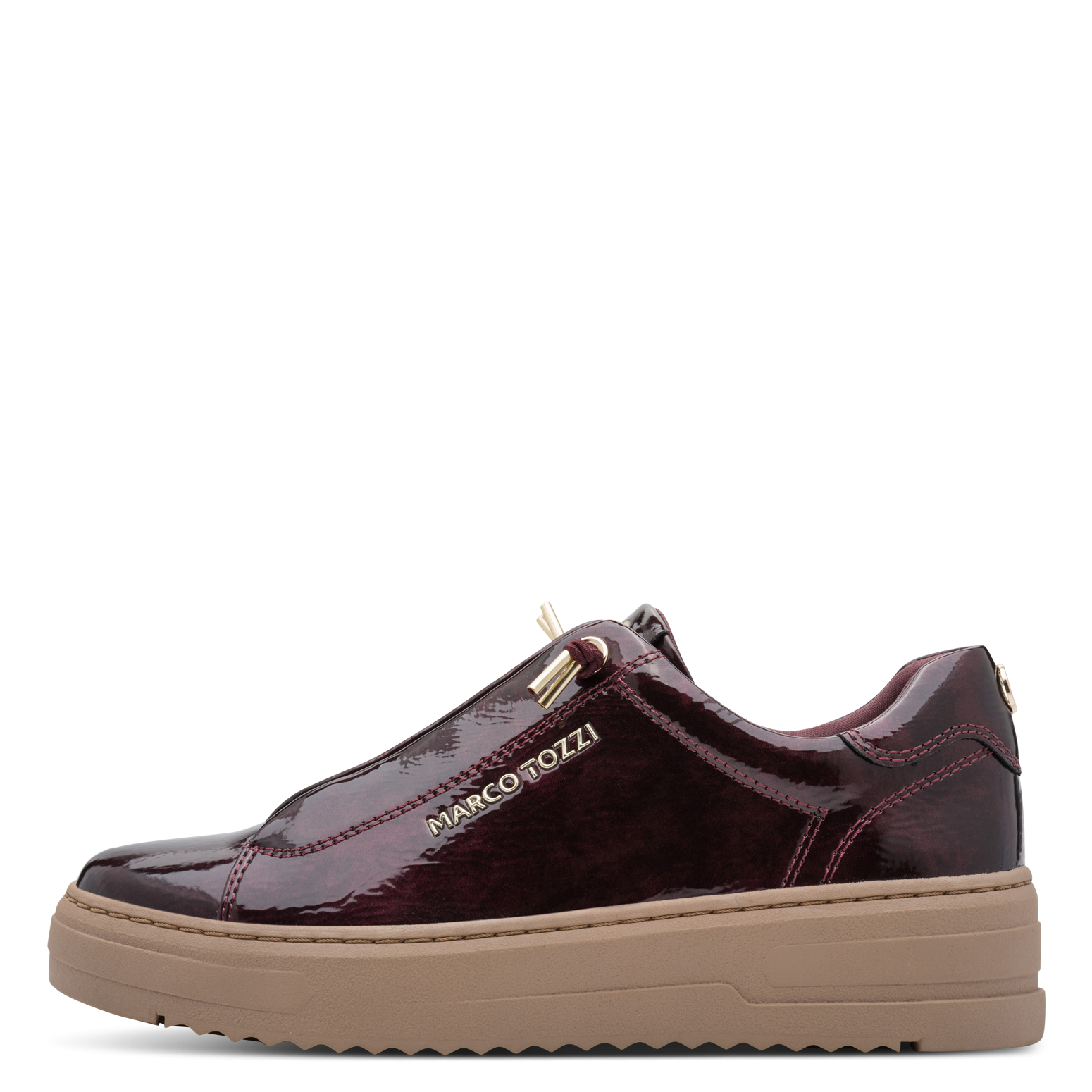 MARCO TOZZI Slip-On Sneaker  Halbschuh, Freizeitschuh, Plateauschuh zum Schlupfen