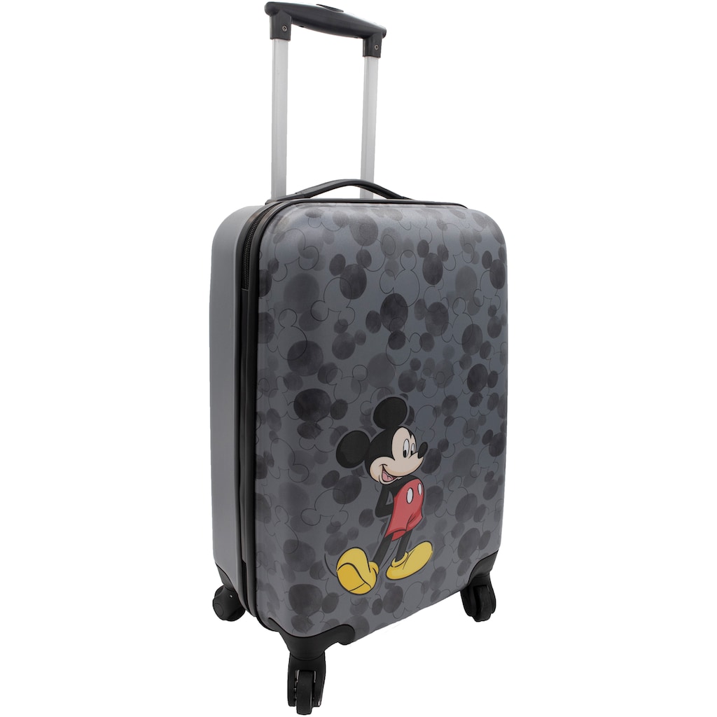 UNDERCOVER Hartschalen-Trolley »Mickey Mouse, 56 cm«, 4 Rollen, mit TSA-Zahlenschloss
