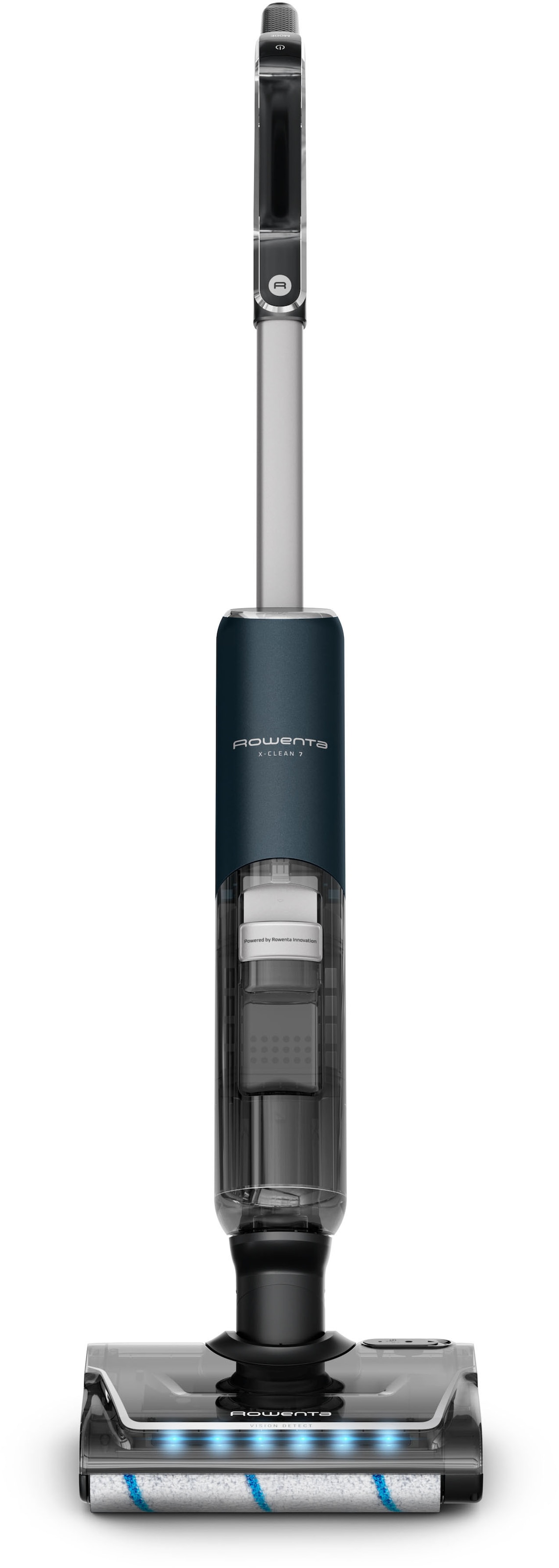 Rowenta Nass-Trocken-Sauger »X-Clean 7, Saugen und Wischen, LED-Display, 180° abflachbares Design« selbstreinigend, selbstfahrendes Walzensystem, für Hartböden, GZ5735