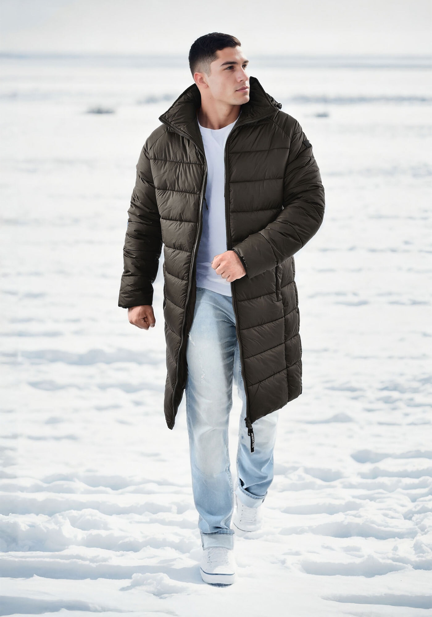 Alessandro Salvarini Winterjacke »Alessandro Salvarini Herren Winter Steppjacke AS423«