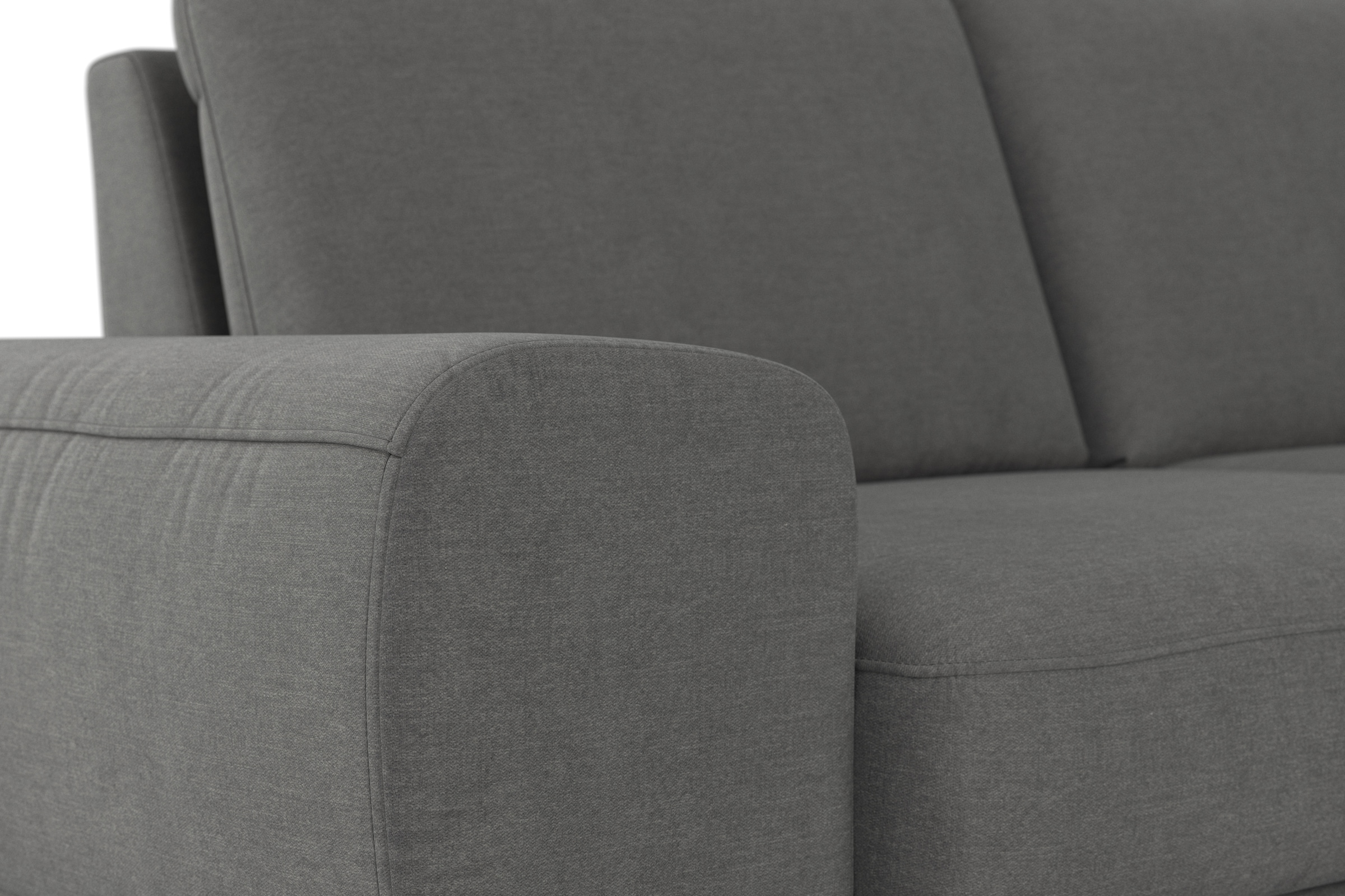 sit&more Ecksofa »Cinturo L-Form«, inklusive Sitztiefenverstellung und Federkern, Sitzhöhe 45 cm