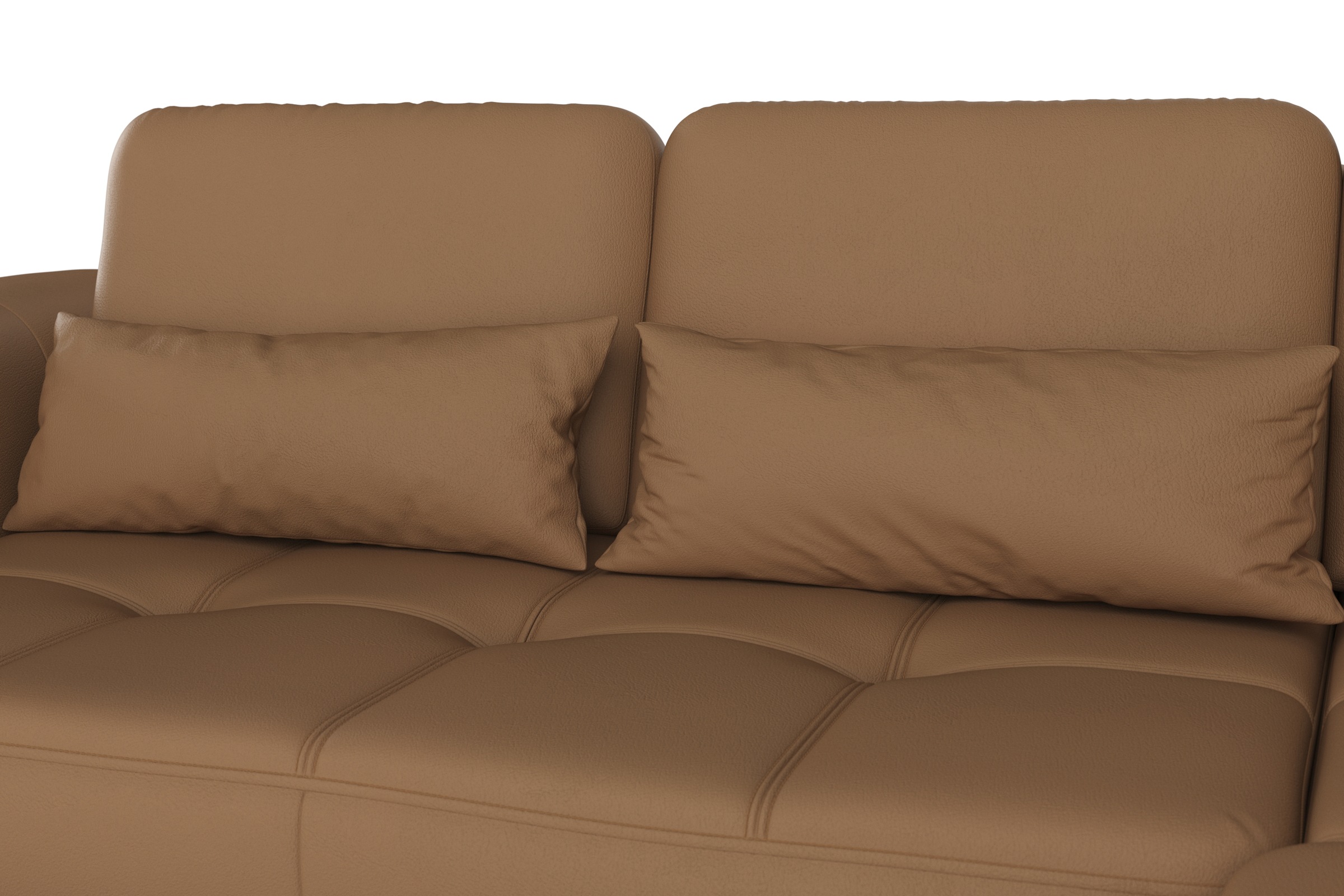 sit&more Ecksofa »Bendigo L-Form«, inklusive Sitztiefenverstellung, Bodenfreiheit 15 cm, in 2 Fußfarben
