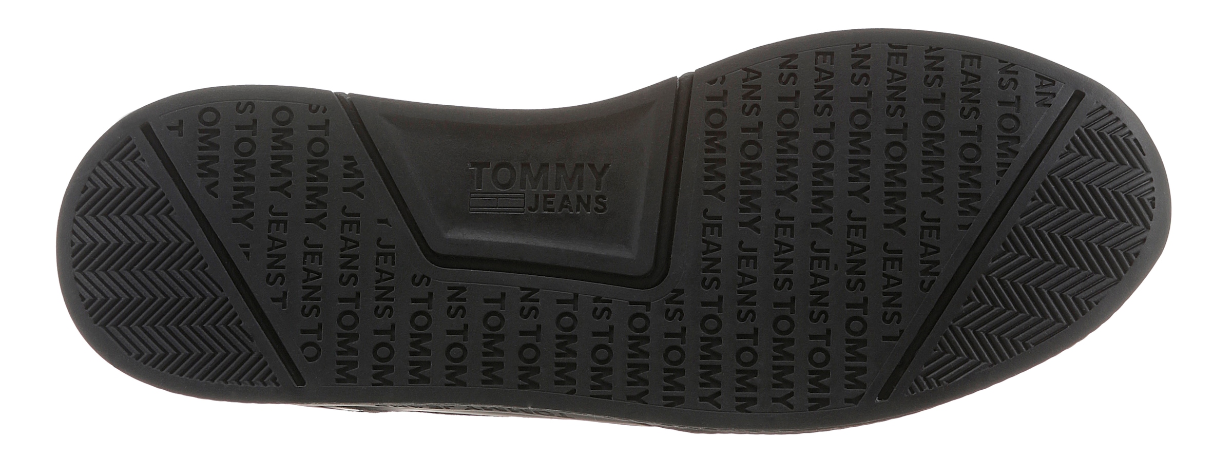 Tommy Jeans Slip-On Sneaker »TOMMY JEANS FLEXI SOCK RUNNER«, Slipper, Freizeitschuh mit praktischer Anziehlasche