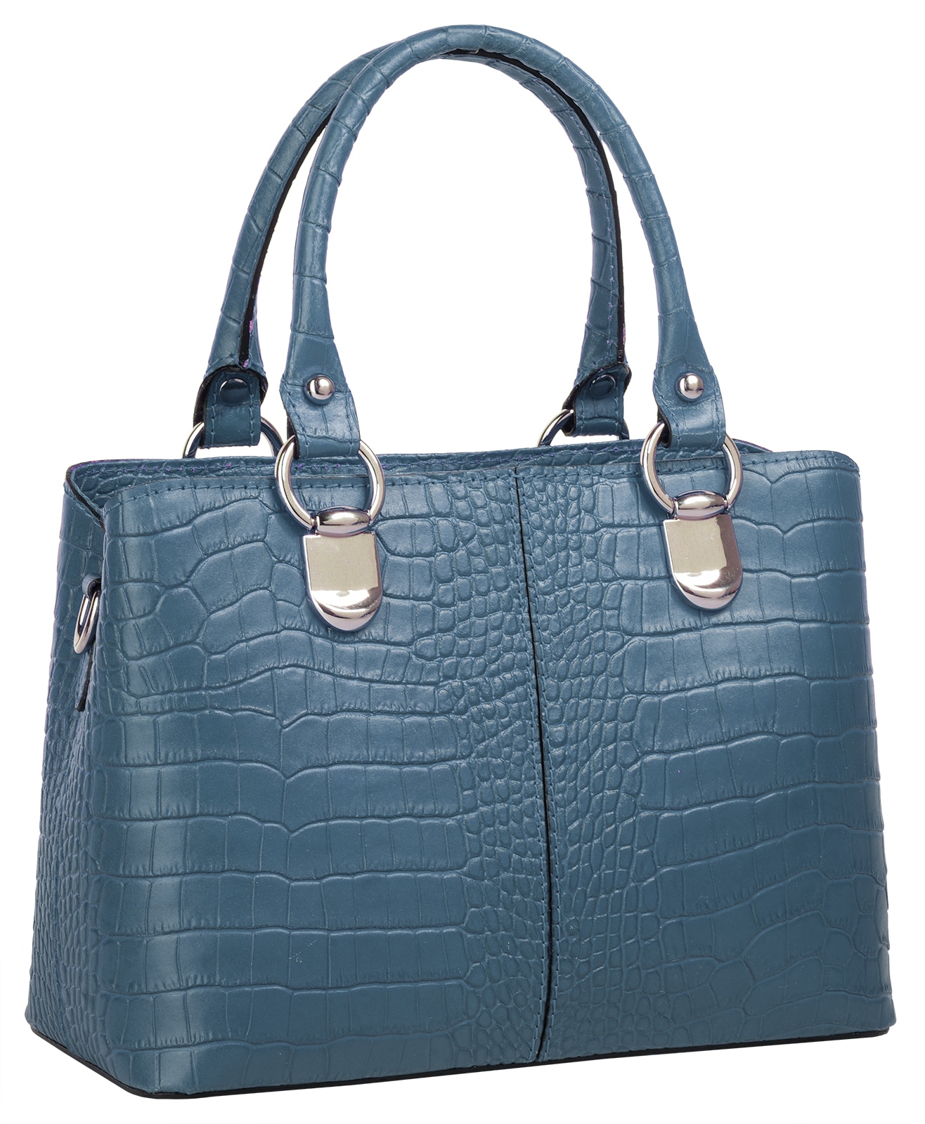 Cluty Umhängetasche echt Leder, Made in Italy