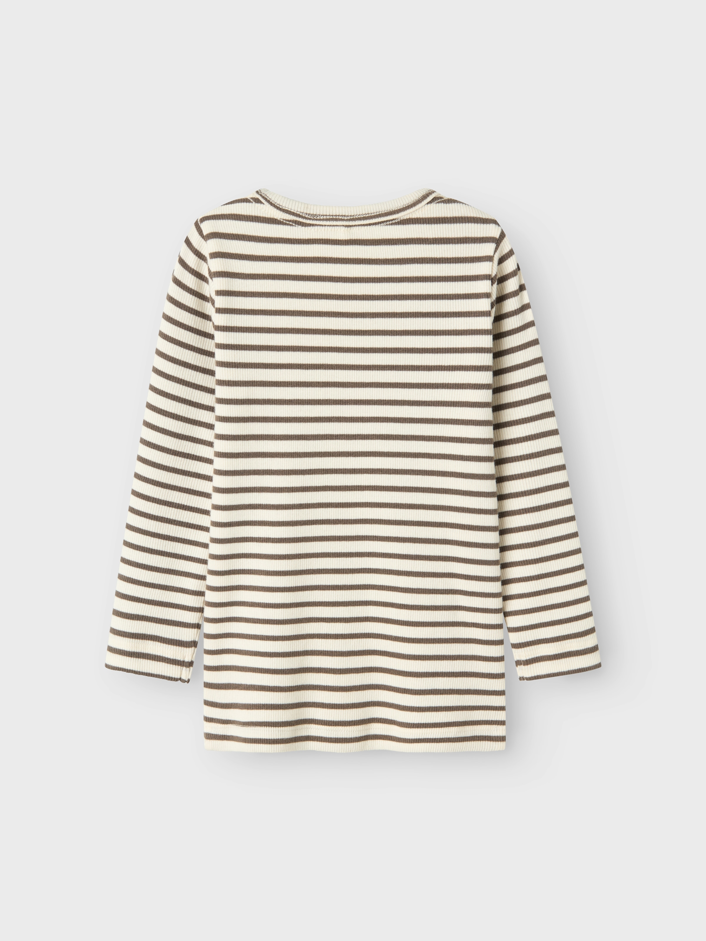 Name It Langarmshirt »NMNBANI LS XSL TOP NOOS«, Ringel-Look in toller Rippen-Qualität