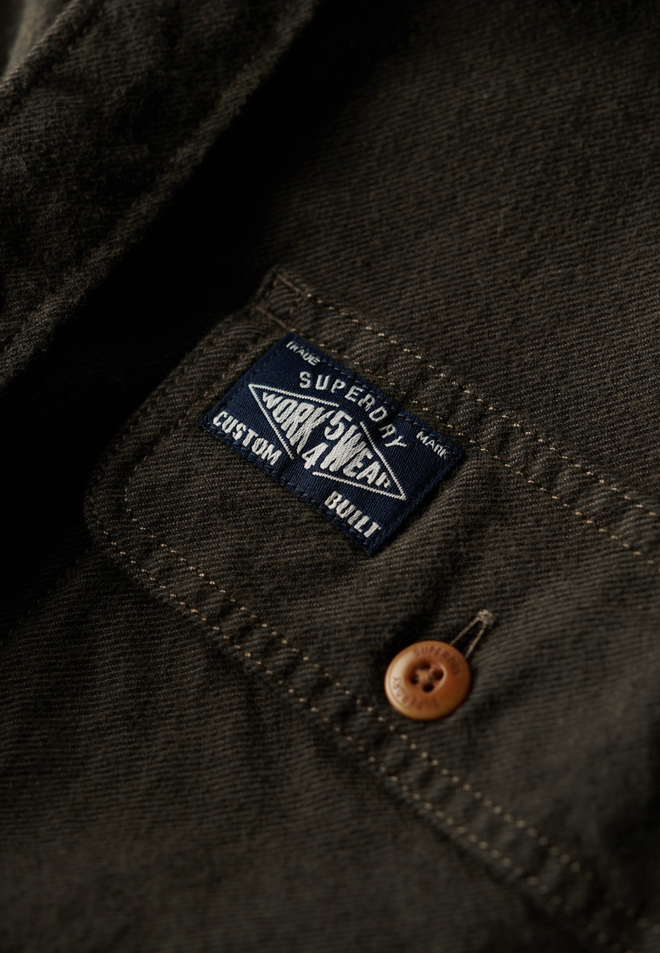Superdry Langarmhemd »FLANNEL WORKWEAR SHIRT«
