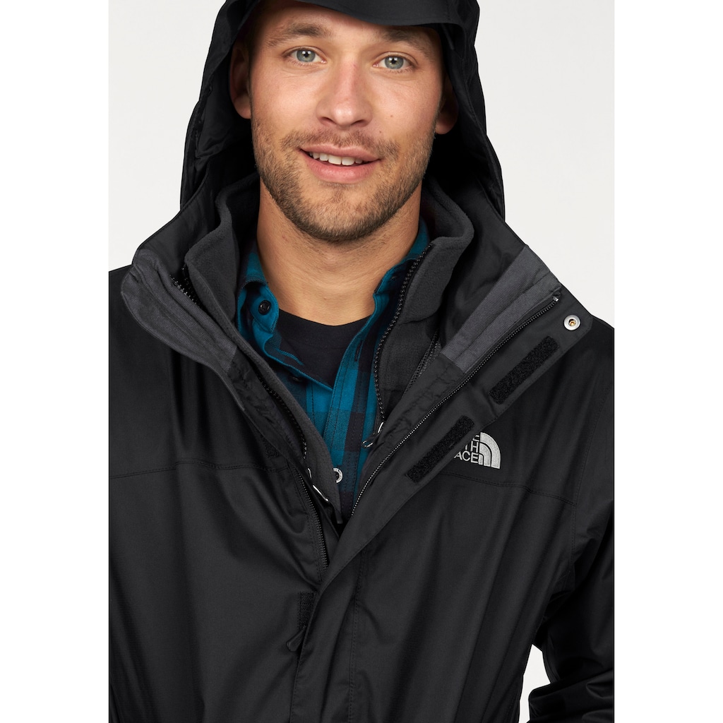 The North Face 3-in-1-Funktionsjacke »EVOLVE II TRICLIMATE«, (Set, 2 St.), mit Kapuze