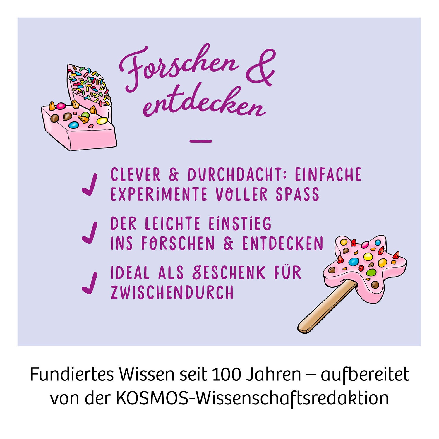 Kosmos Experimentierkasten »Marshmallows«, Made in Germany