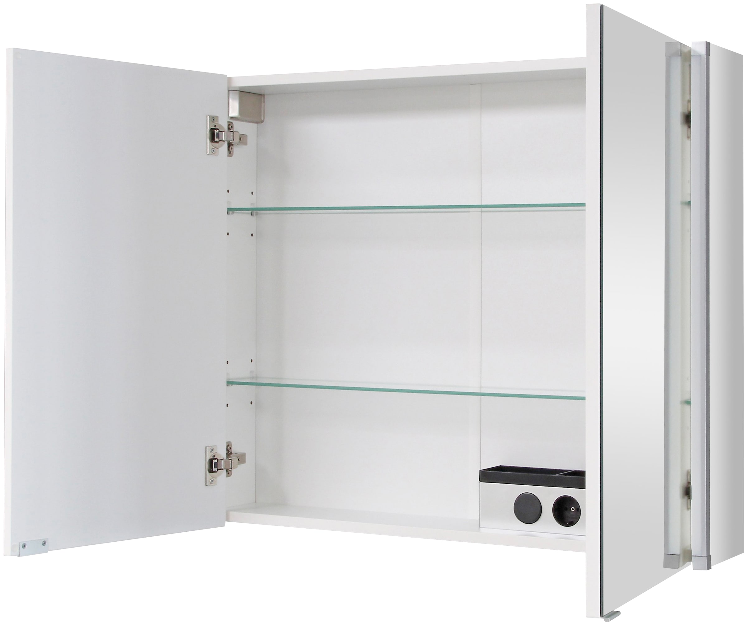 FACKELMANN Spiegelschrank »LED-LINE«, Badmöbel Breite 81 cm