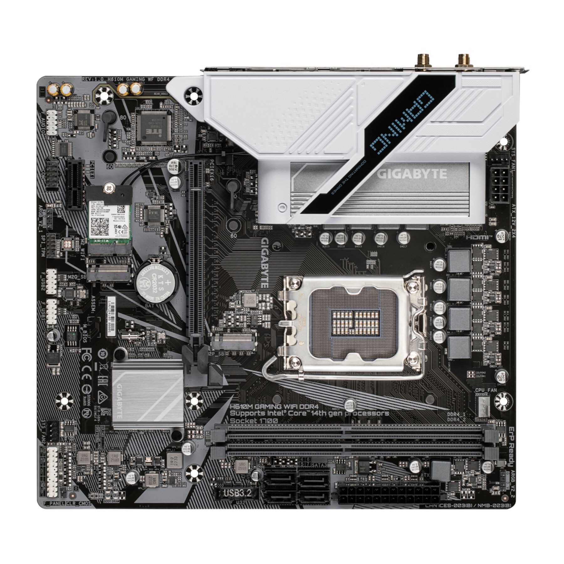 Gigabyte Mainboard »H610M GAMING WF DDR4«