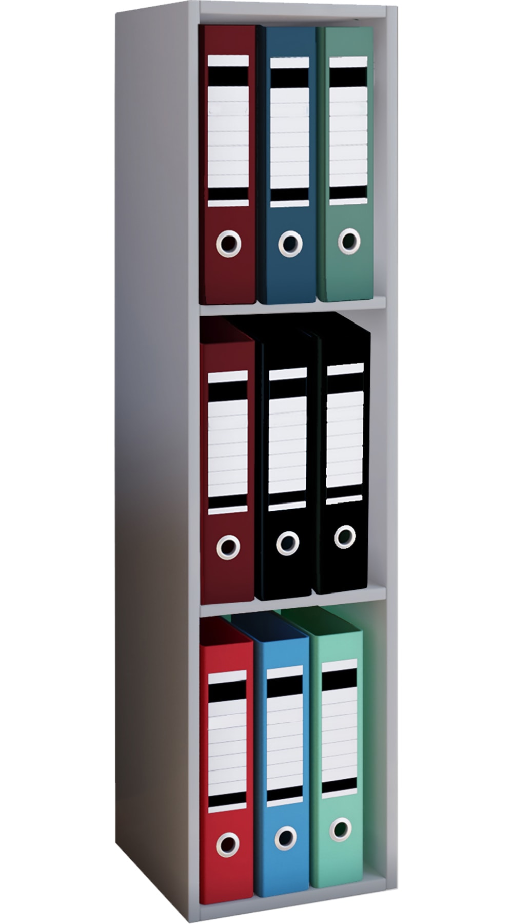 VCM Bücherregal "Holz Büro Regal Bücher Ordner Aktenregal Offas 3f" 1 Stk. tlg.