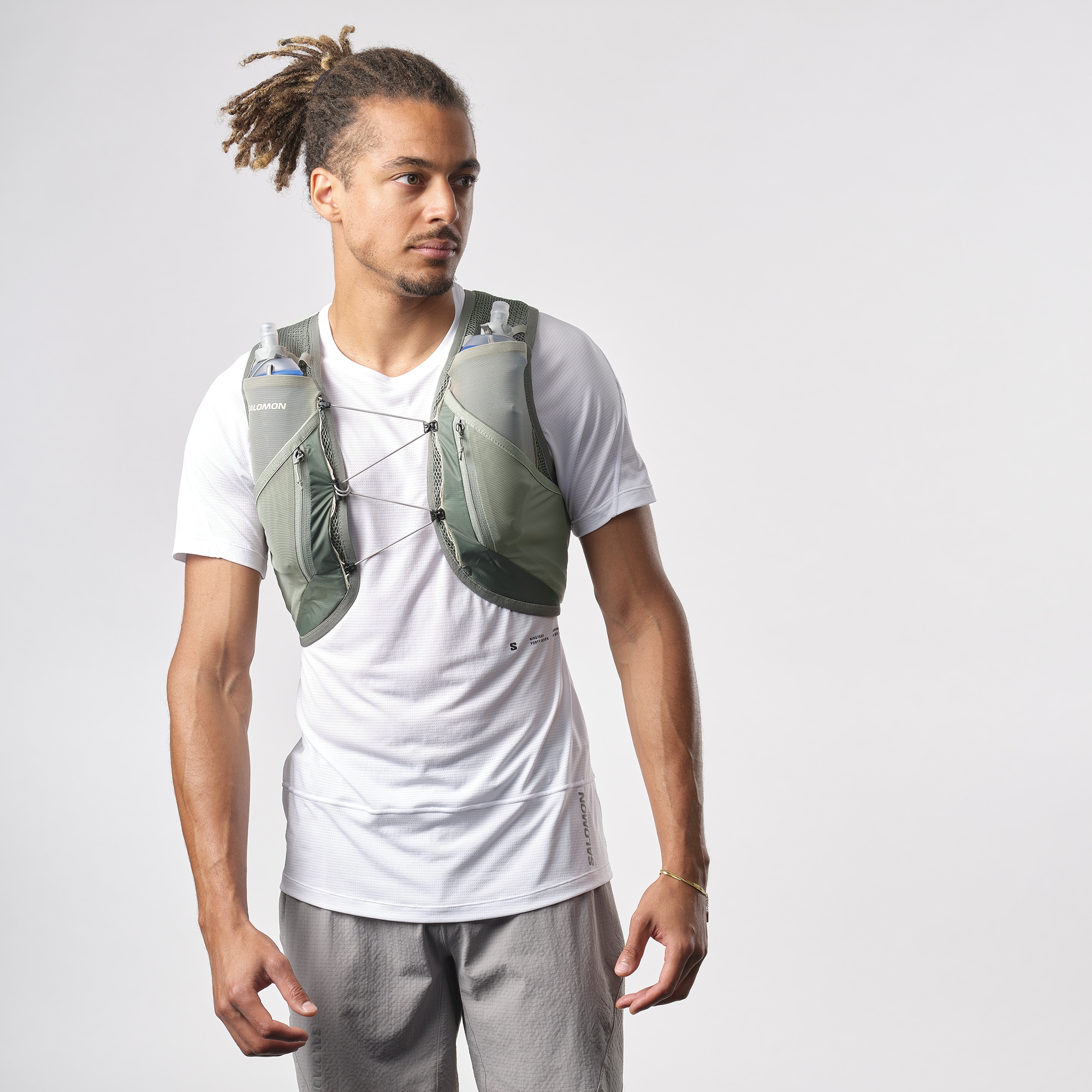 Salomon Trinkrucksack »ACTIVE SKIN 12«, Rucksack / Laufweste Inkl. Soft Flask