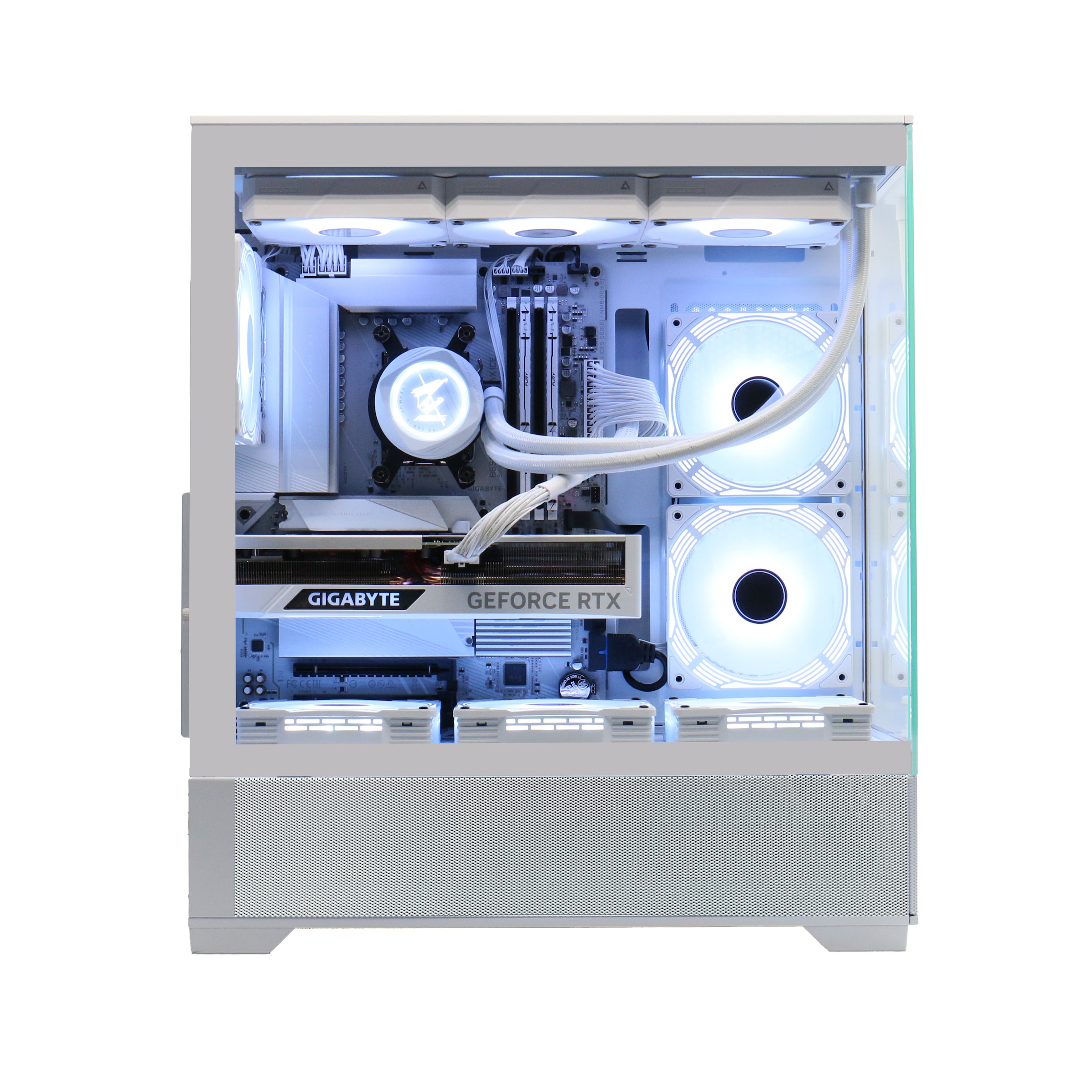 GAMEMAX Gaming-PC »ICE 7351«, DDR5 RAM, PCIe SSD Gen4, Windows 11