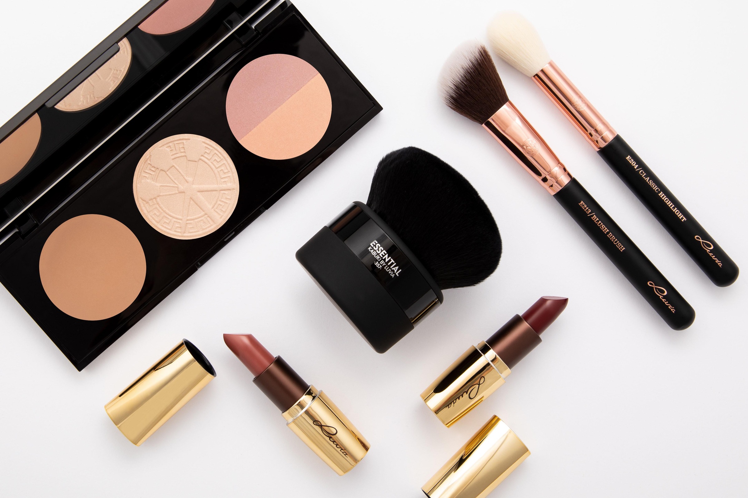 Luvia Cosmetics Kabuki-Pinsel »The Essential Kabuki«, XXL, vegan