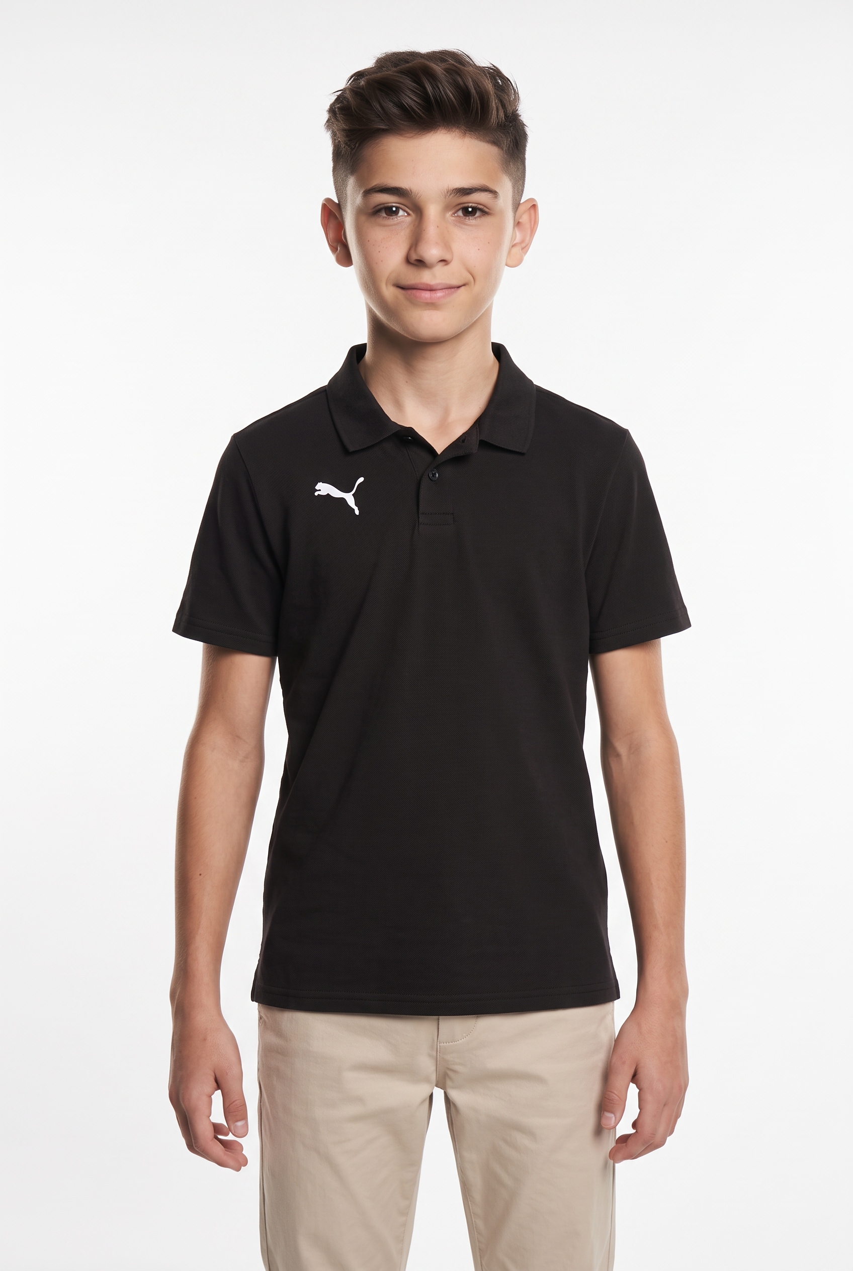 PUMA Poloshirt »TEAMGOAL CASUALS POLO JR« Regular Fit, Kurzarm, sportlicher Stil, für Jugendliche